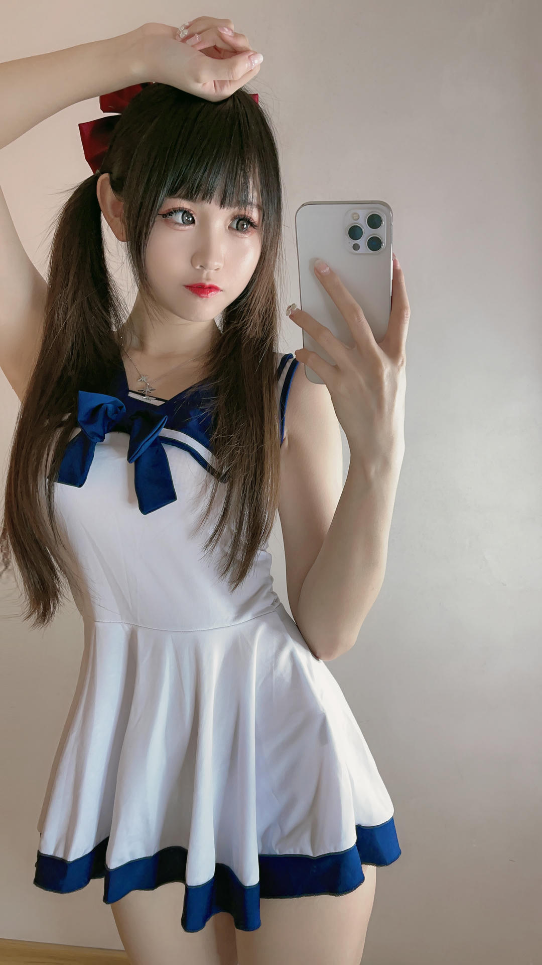 miko酱ww NO.043 自拍系列mikoの白丝03[201P-1.06GB]_第5集