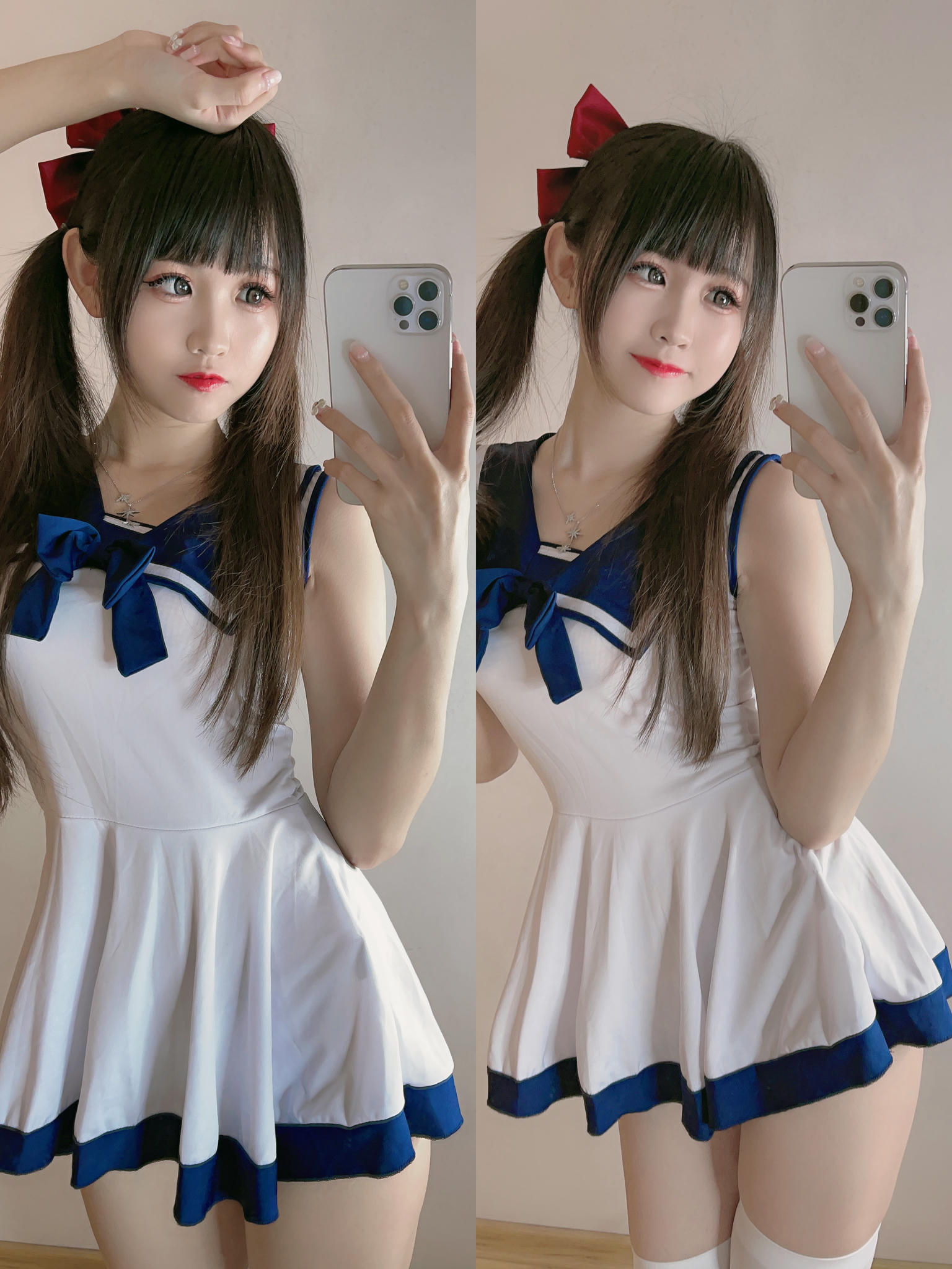 miko酱ww NO.043 自拍系列mikoの白丝03[201P-1.06GB]_第5集