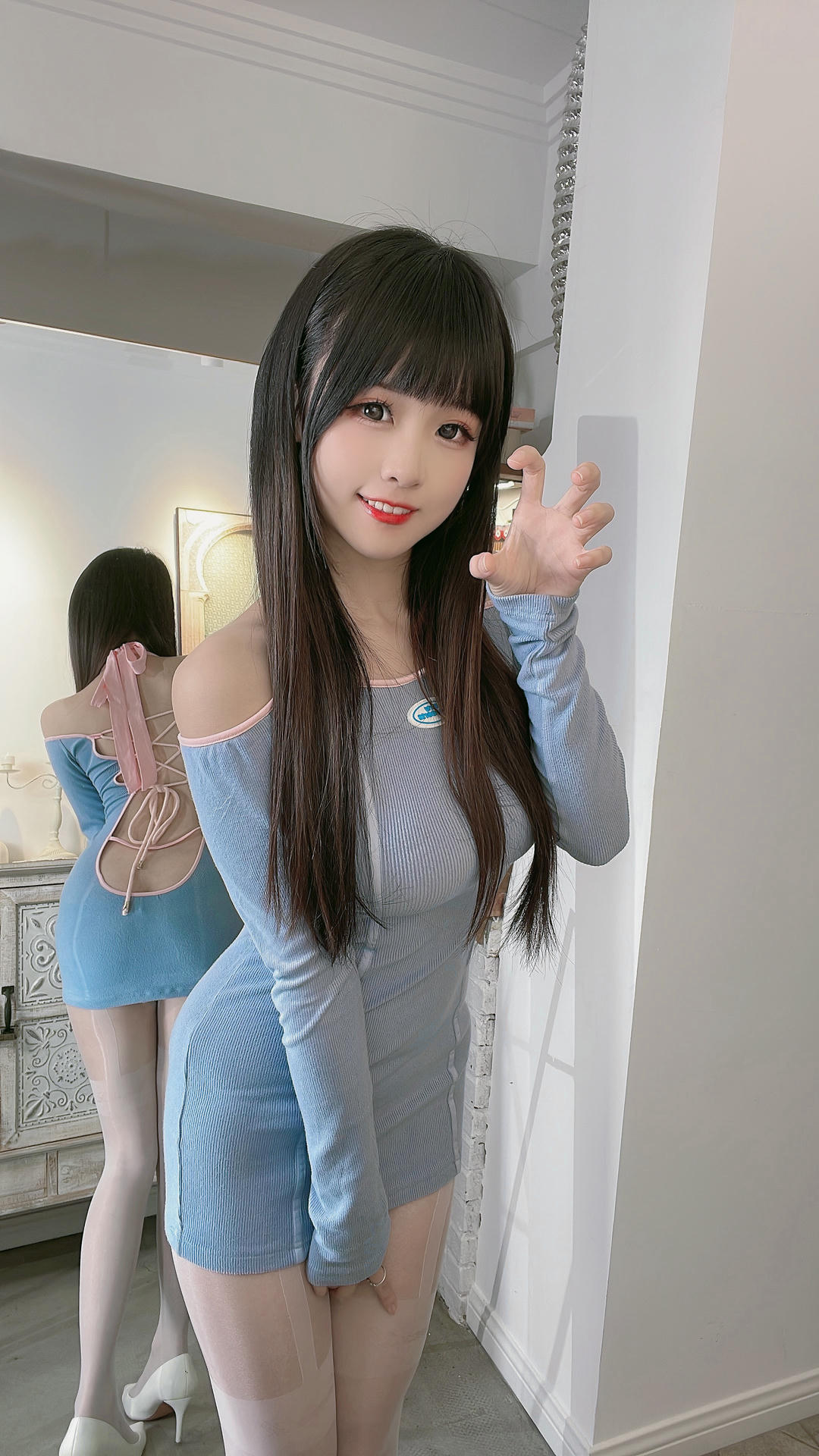 miko酱ww NO.043 自拍系列mikoの白丝03[201P-1.06GB]_第5集