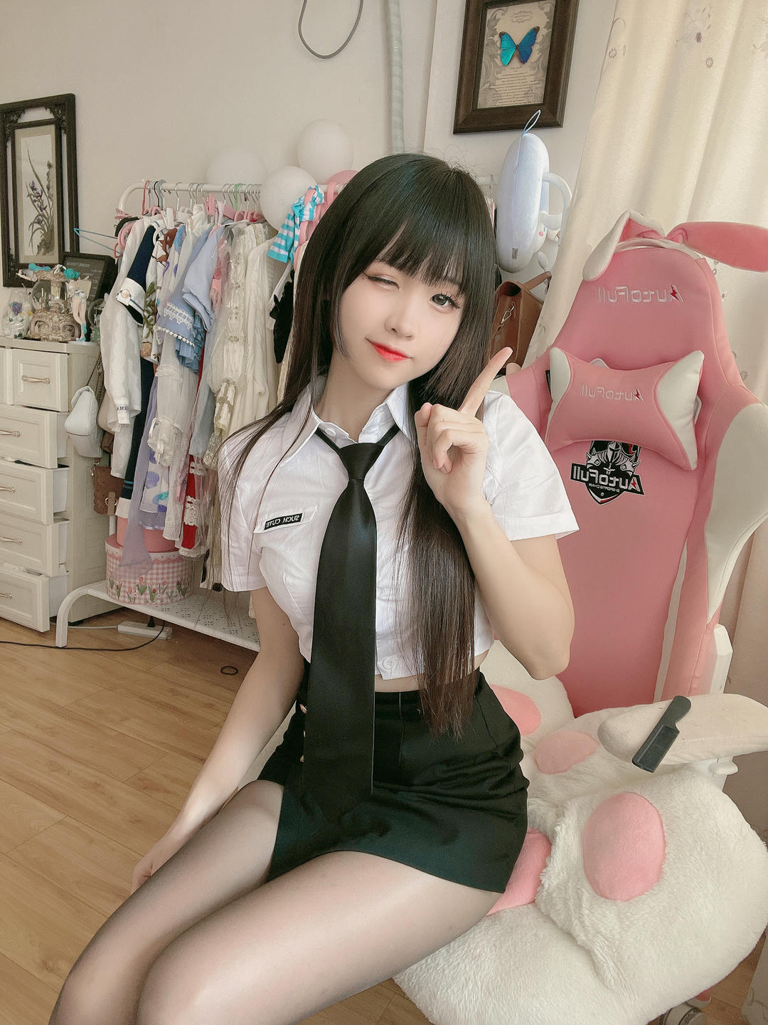 miko酱ww NO.045 自拍系列mikoの黑丝01 [229P-1.39GB]_第1集