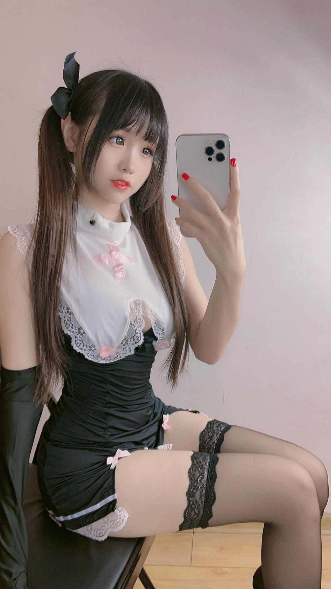 miko酱ww NO.045 自拍系列mikoの黑丝01 [229P-1.39GB]_第11集