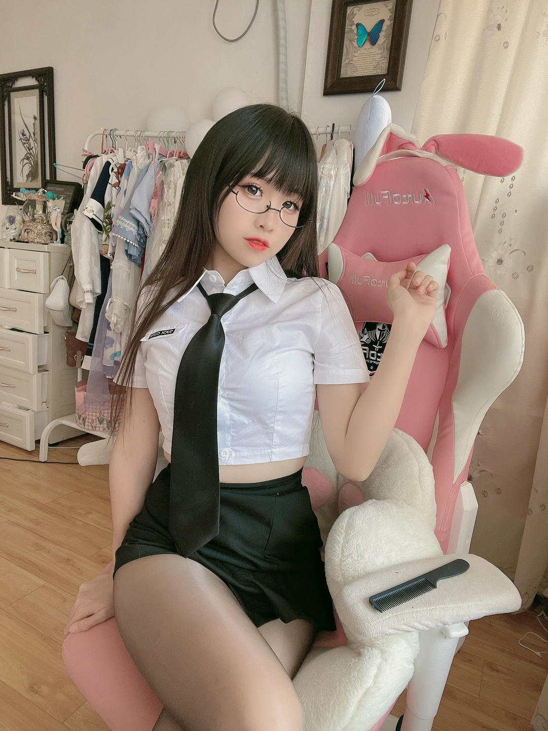 miko酱ww NO.045 自拍系列mikoの黑丝01 [229P-1.39GB]_第2集