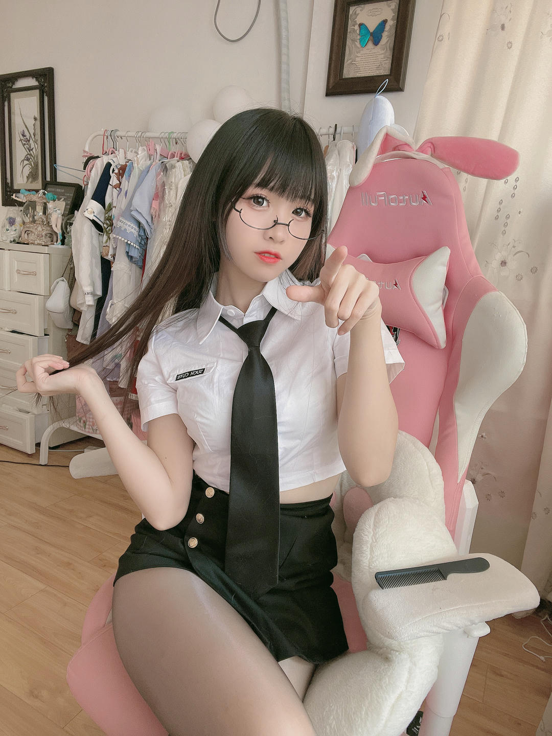 miko酱ww NO.045 自拍系列mikoの黑丝01 [229P-1.39GB]_第2集