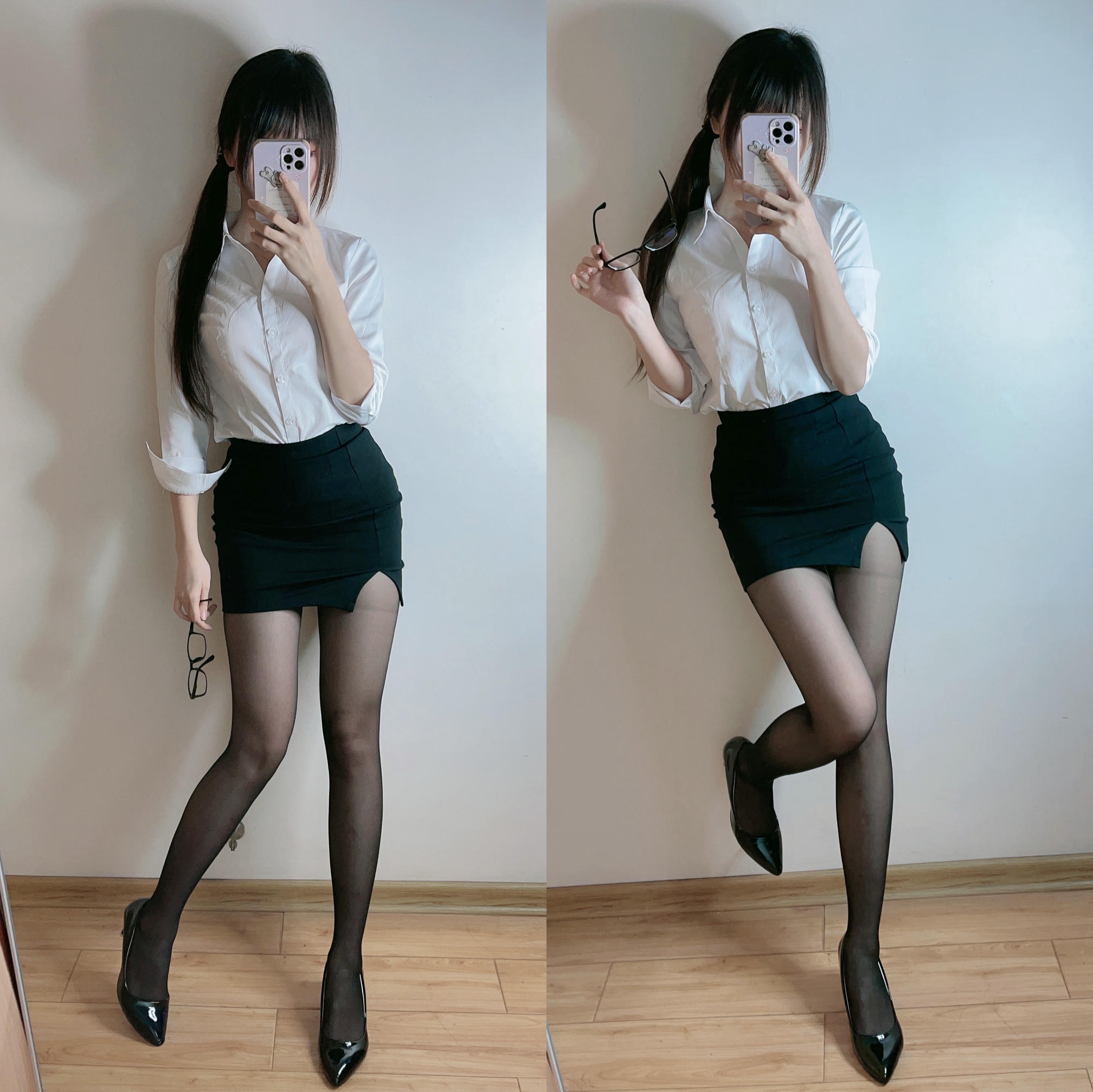 miko酱ww NO.045 自拍系列mikoの黑丝01 [229P-1.39GB]_第12集