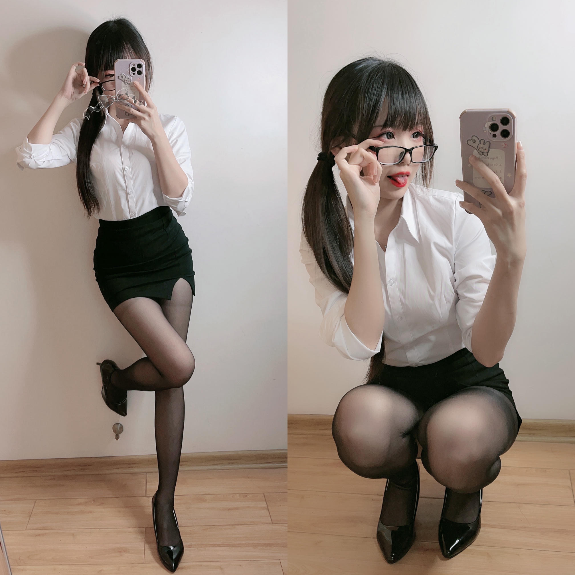 miko酱ww NO.045 自拍系列mikoの黑丝01 [229P-1.39GB]_第12集