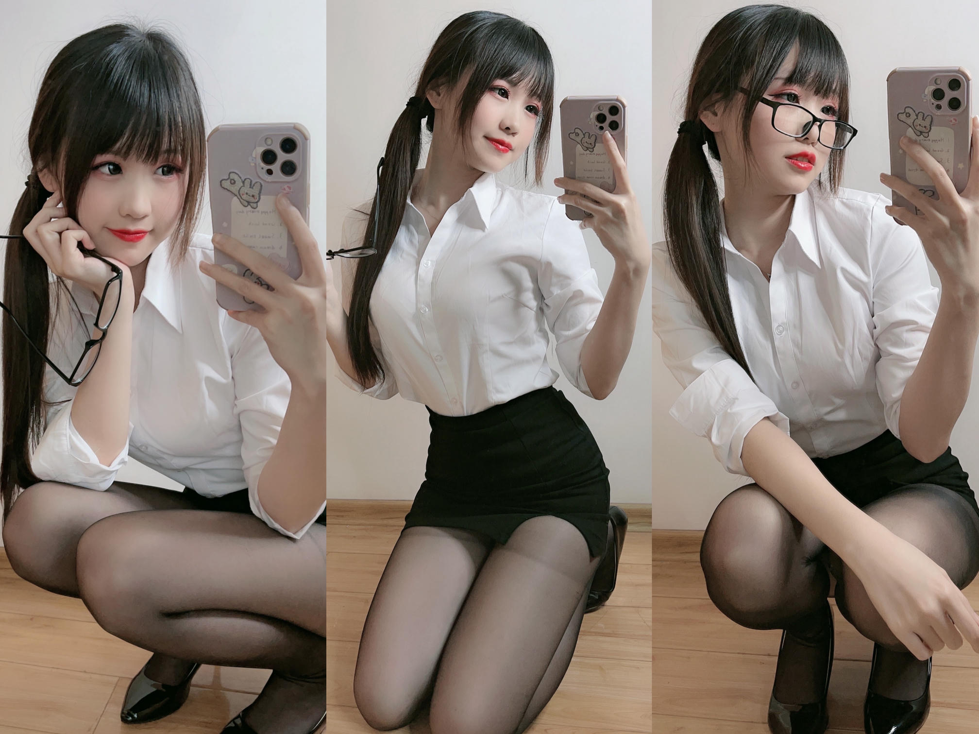 miko酱ww NO.045 自拍系列mikoの黑丝01 [229P-1.39GB]_第12集