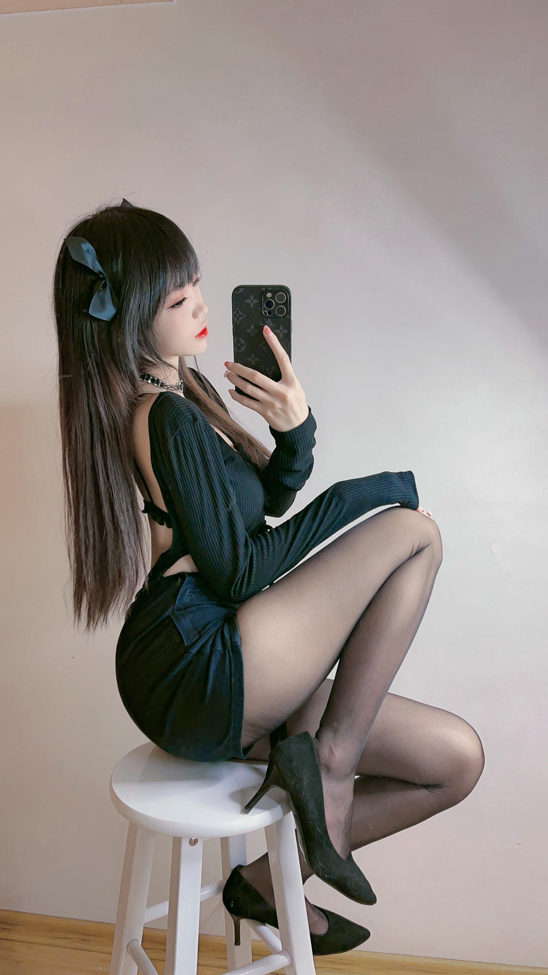 miko酱ww NO.045 自拍系列mikoの黑丝01 [229P-1.39GB]_第4集