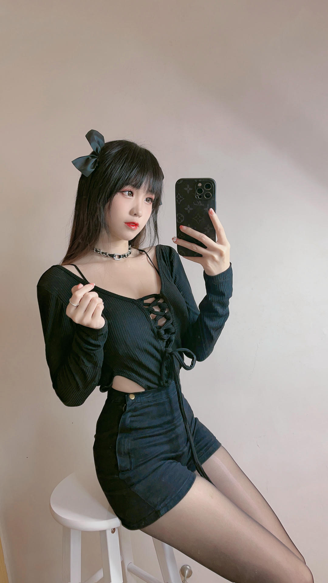 miko酱ww NO.045 自拍系列mikoの黑丝01 [229P-1.39GB]_第4集