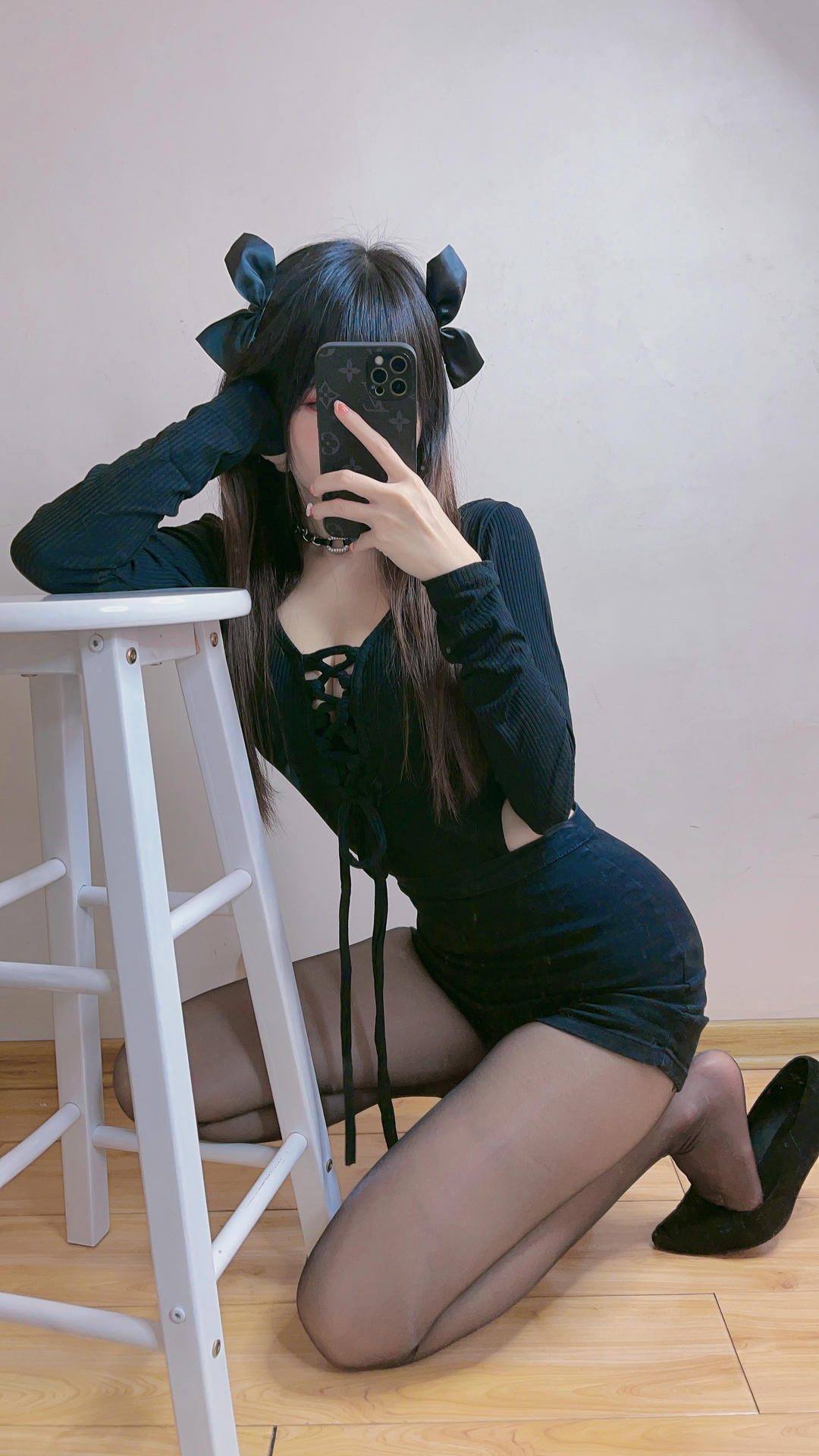 miko酱ww NO.045 自拍系列mikoの黑丝01 [229P-1.39GB]_第4集