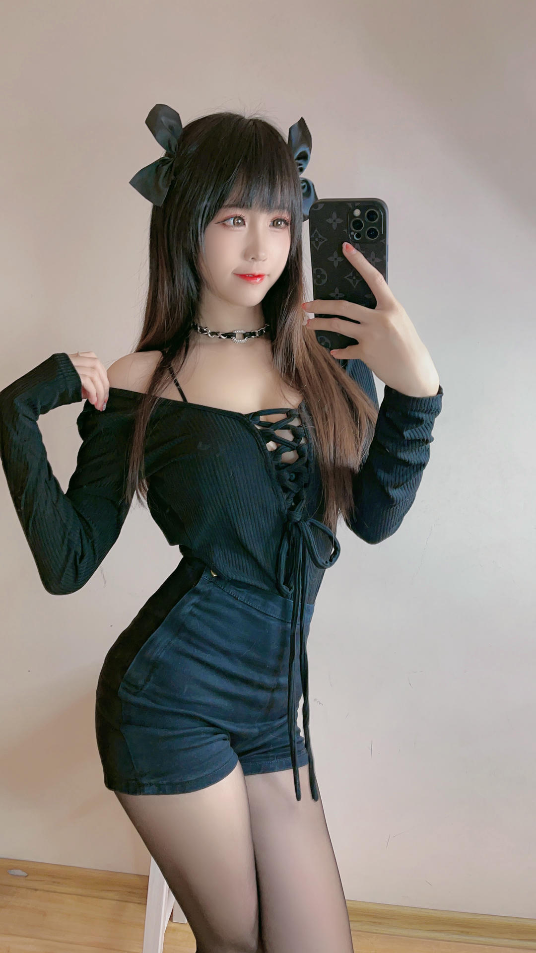 miko酱ww NO.045 自拍系列mikoの黑丝01 [229P-1.39GB]_第4集