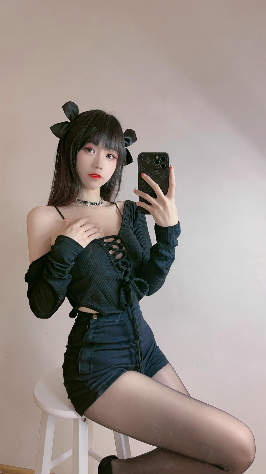 miko酱ww NO.045 自拍系列mikoの黑丝01 [229P-1.39GB]_第4集