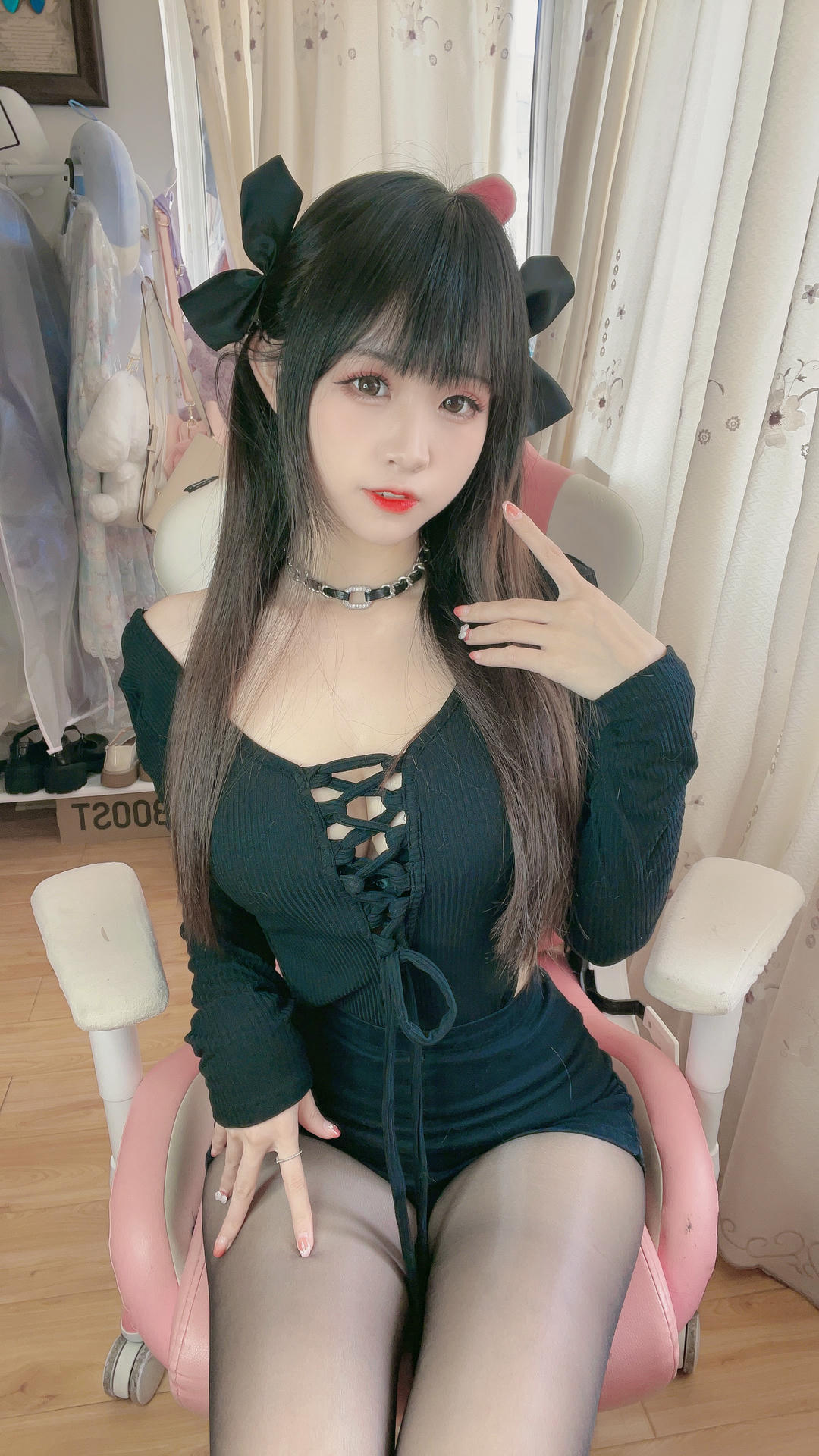 miko酱ww NO.045 自拍系列mikoの黑丝01 [229P-1.39GB]_第4集