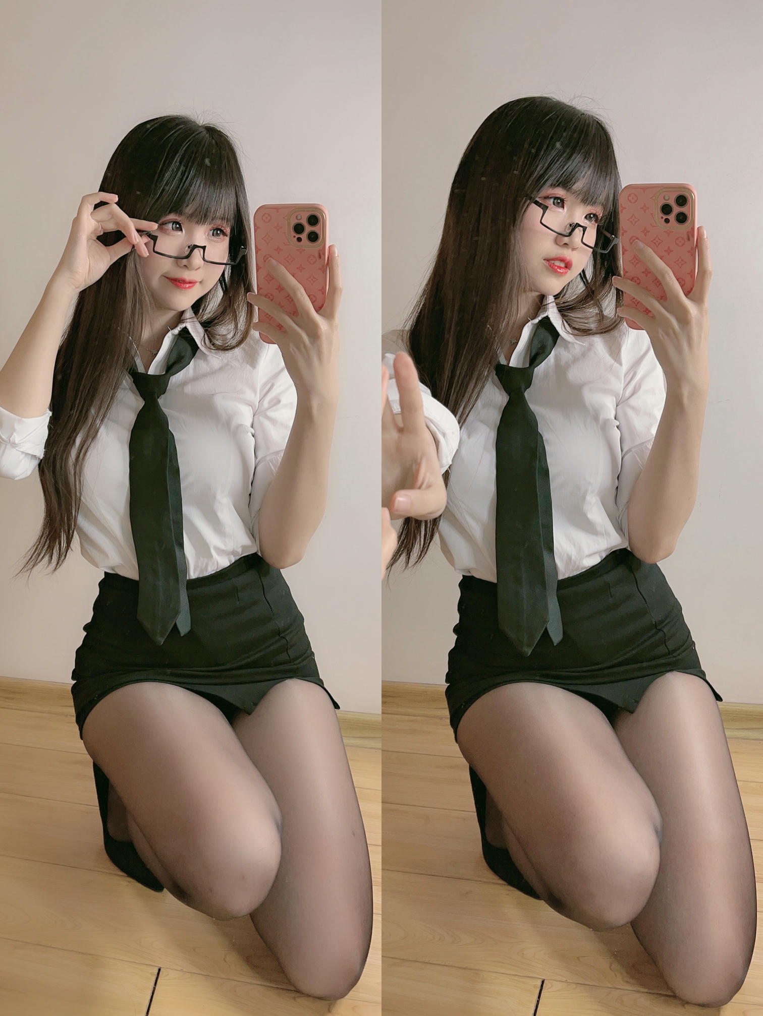 miko酱ww NO.046 自拍系列mikoの黑丝02[187P-1.33GB]_第3集