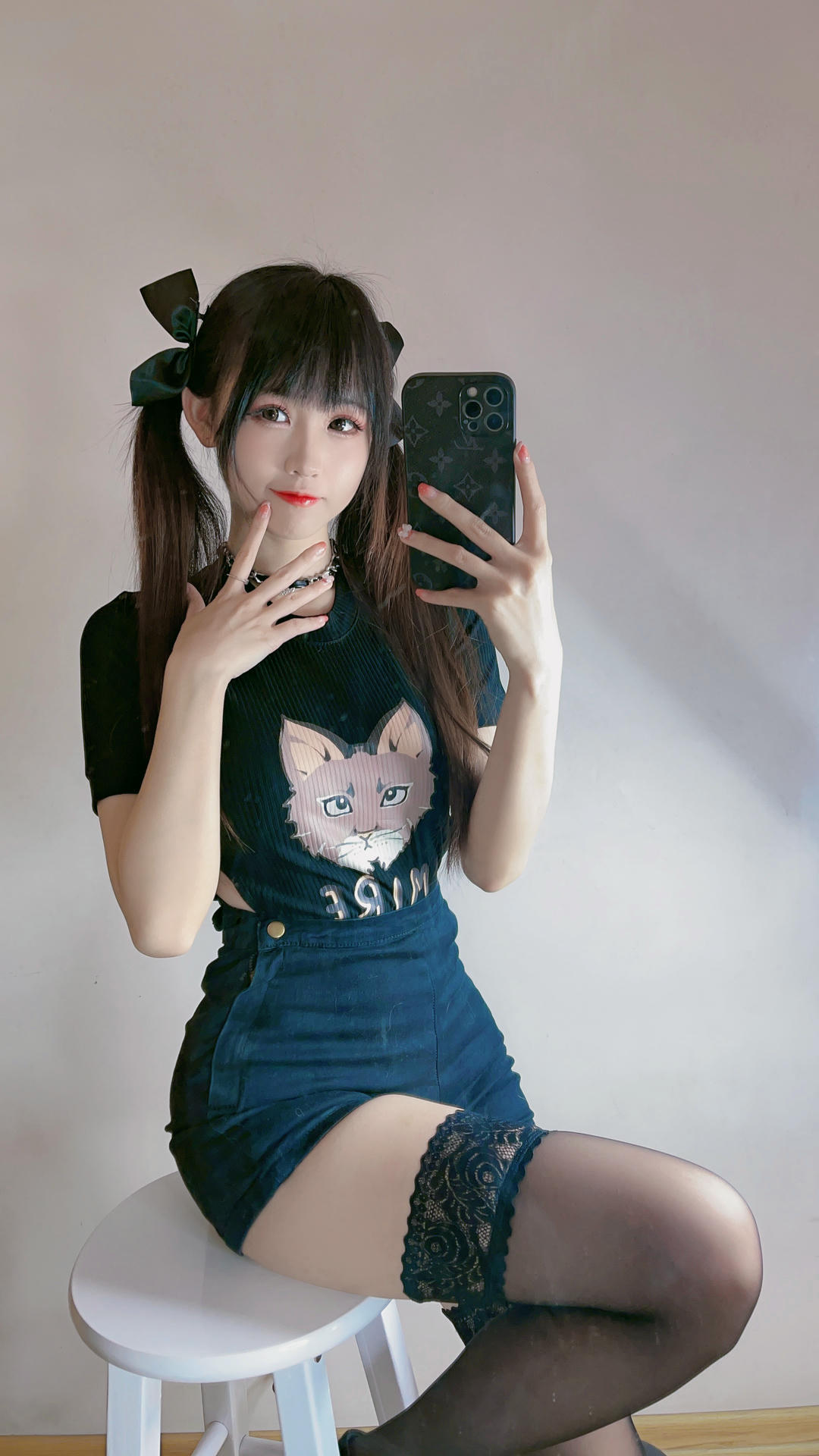 miko酱ww NO.046 自拍系列mikoの黑丝02[187P-1.33GB]_第5集