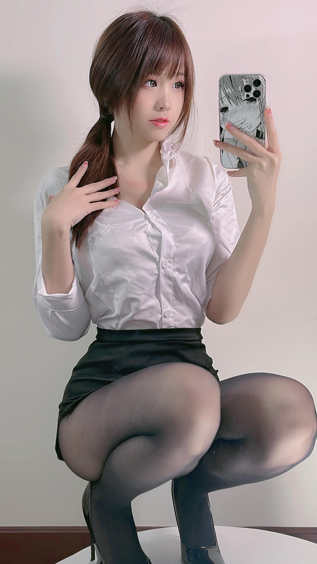 miko酱ww NO.048 自拍系列mikoの黑丝04[182P-1.32GB]_第9集