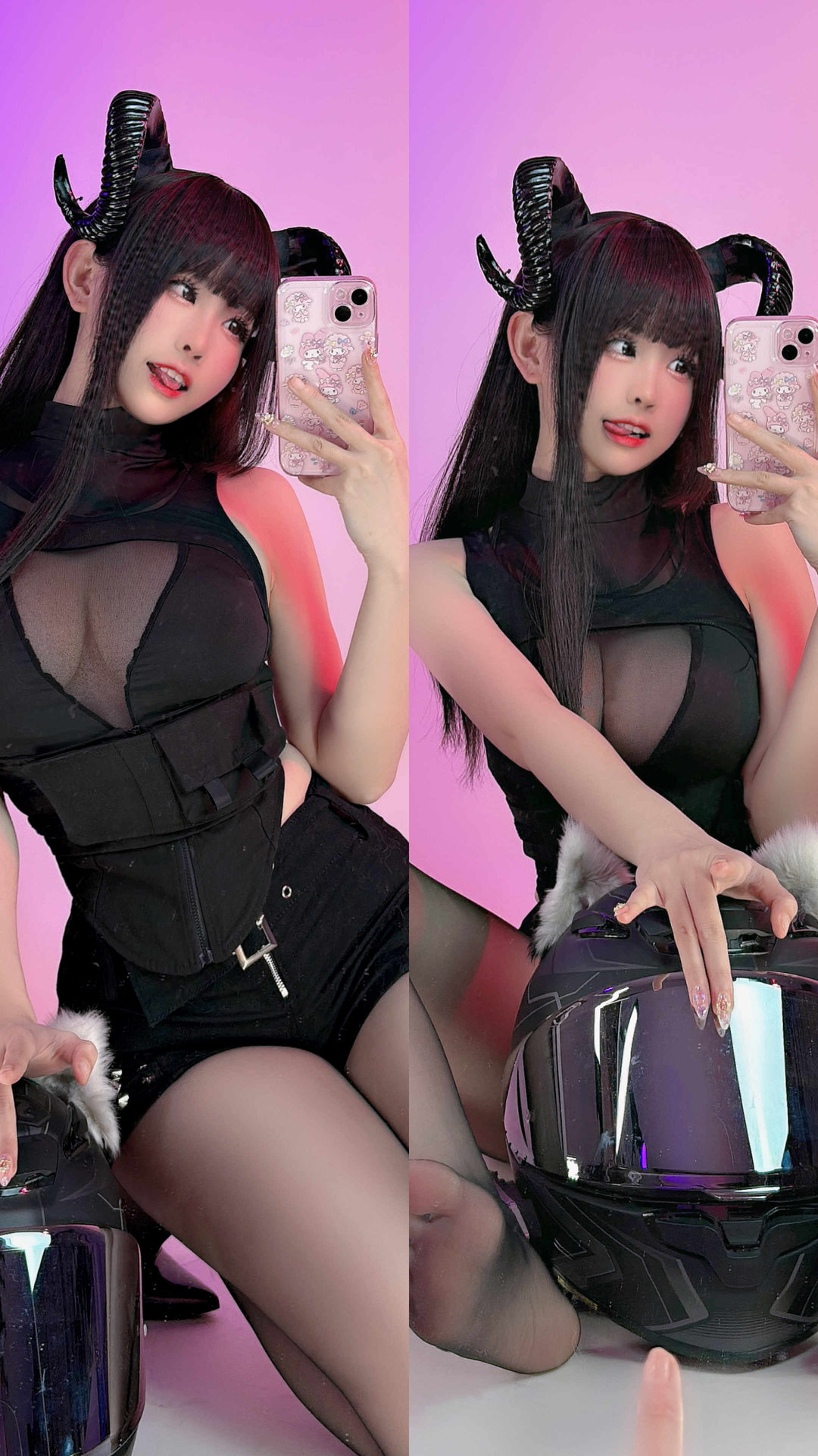 miko酱ww NO.052 2024年03月合集 [123P-2.63GB]-机车 [9P-176MB]_第1集