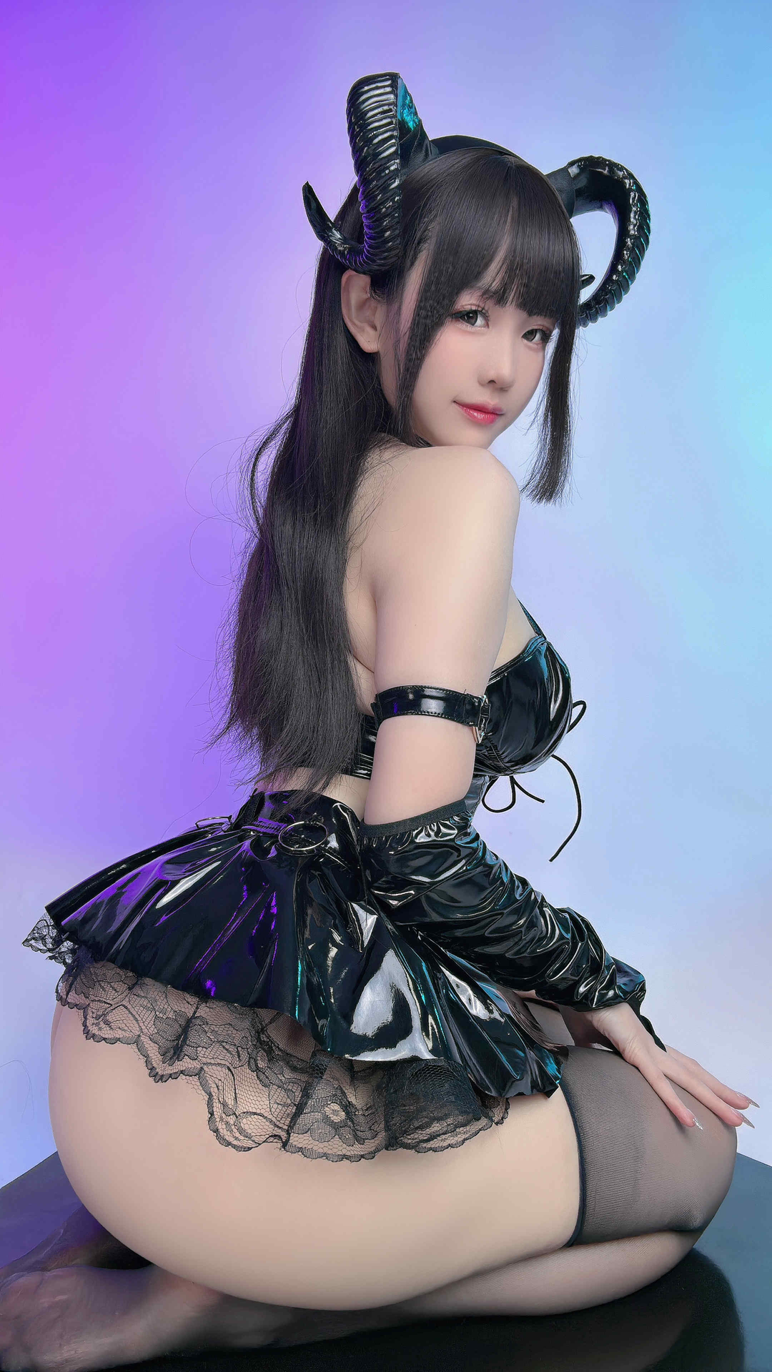 miko酱ww NO.058 黑翼魅魔 [22P-100MB]_第1集