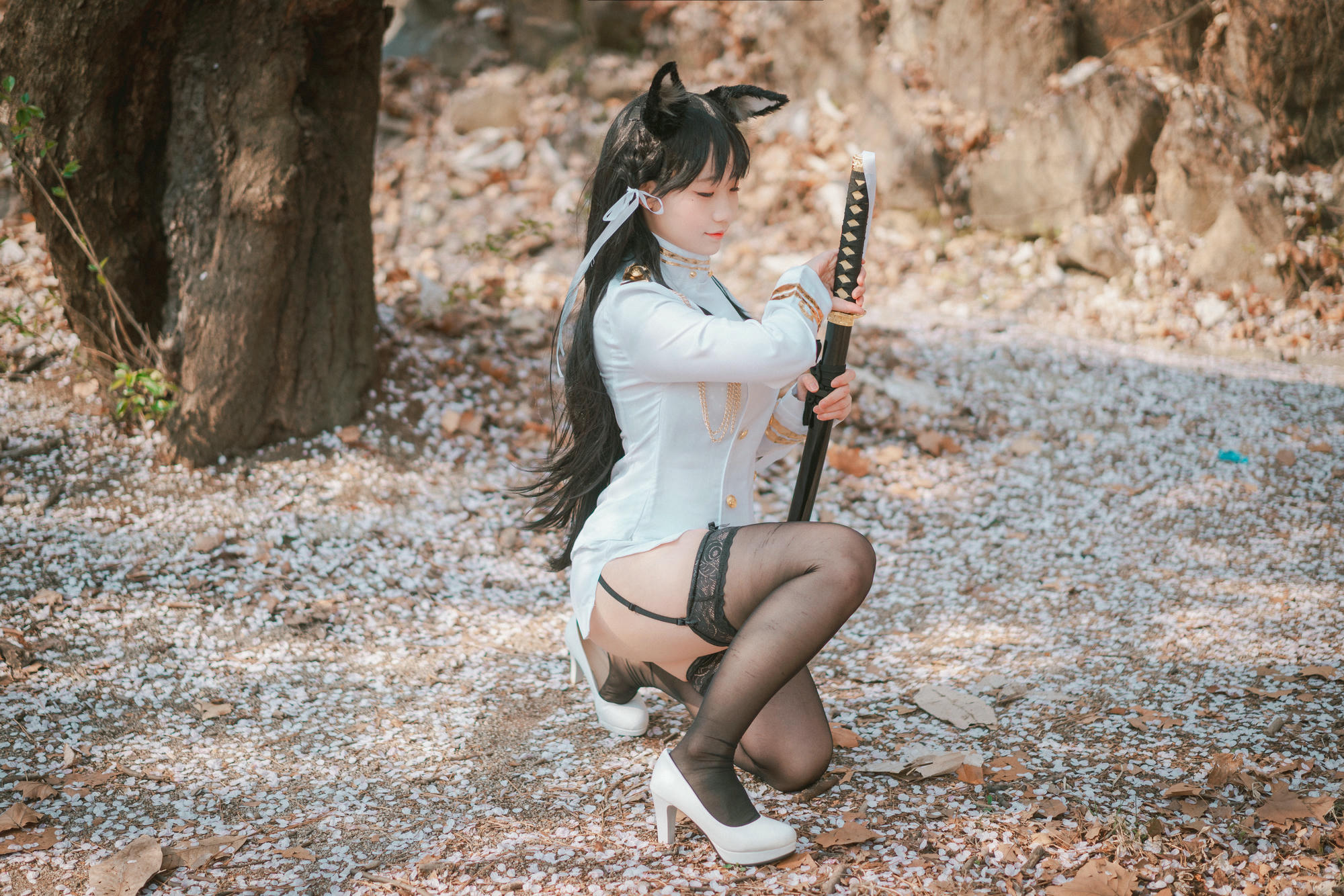 韩国美女-DJAWA Photo Vol.0118 - Mimm Azur Lane IJN Atago & Takao i [120P 700MB]-Atago_第1集