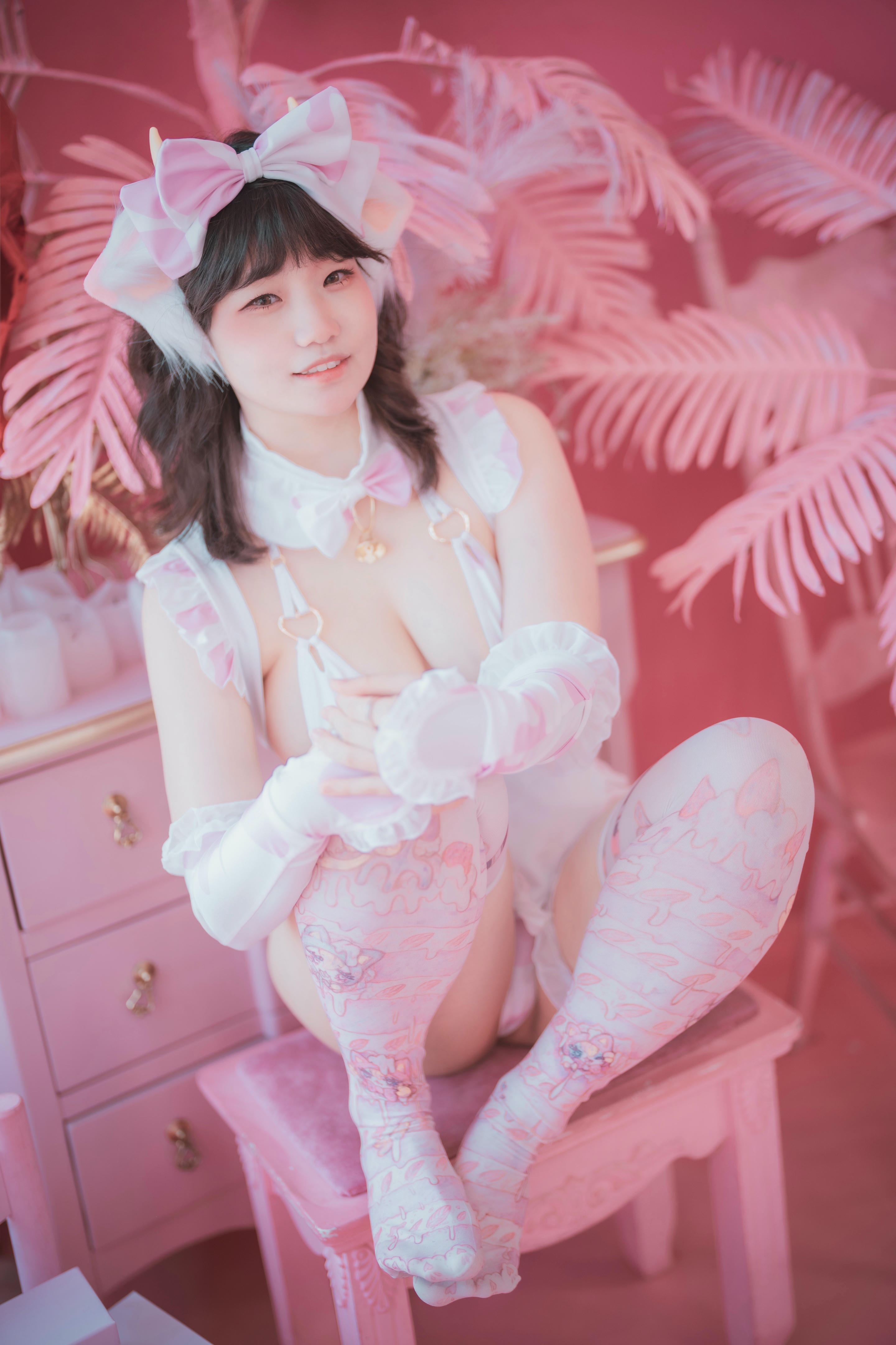韩国美女-DJAWA Photo Vol.0228 - Mimmi (밈미) - Cream Cow Milk [106P 1.54GB]_第2集