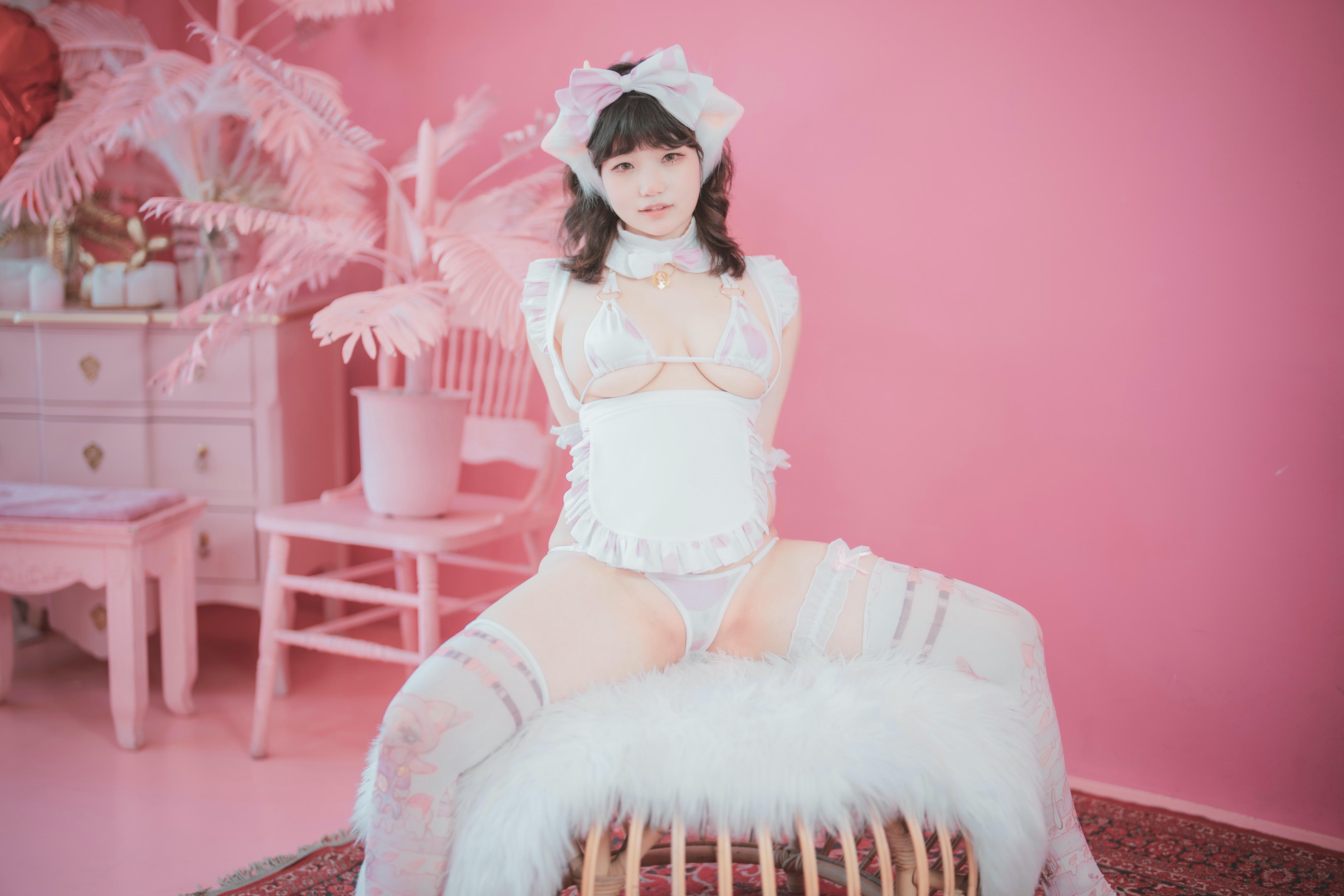 韩国美女-DJAWA Photo Vol.0228 - Mimmi (밈미) - Cream Cow Milk [106P 1.54GB]_第2集
