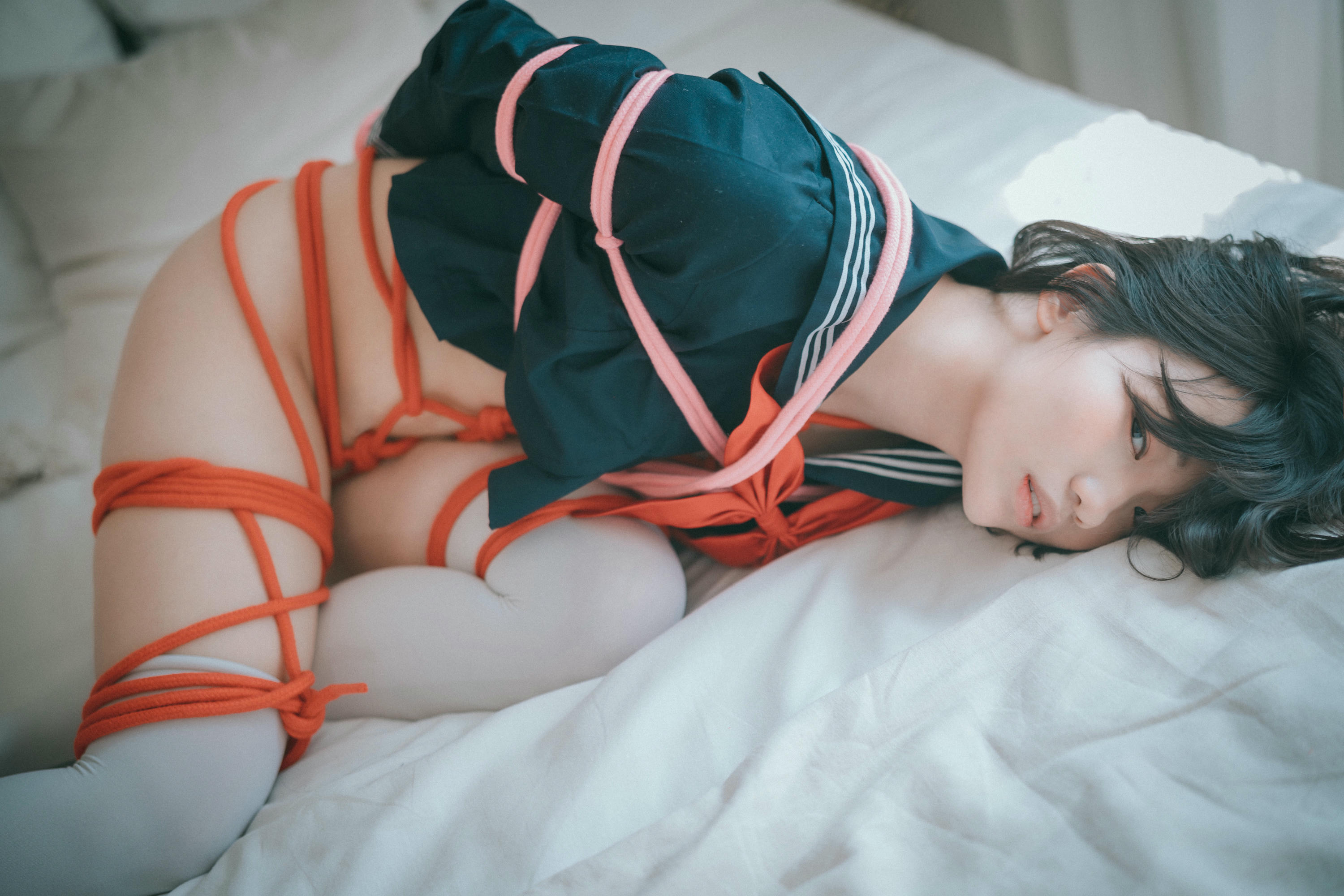 韩国美女-DJAWA Photo Vol.0255 Mimmi (밈미) Knotting Class #2 [66P-677MB]_第2集