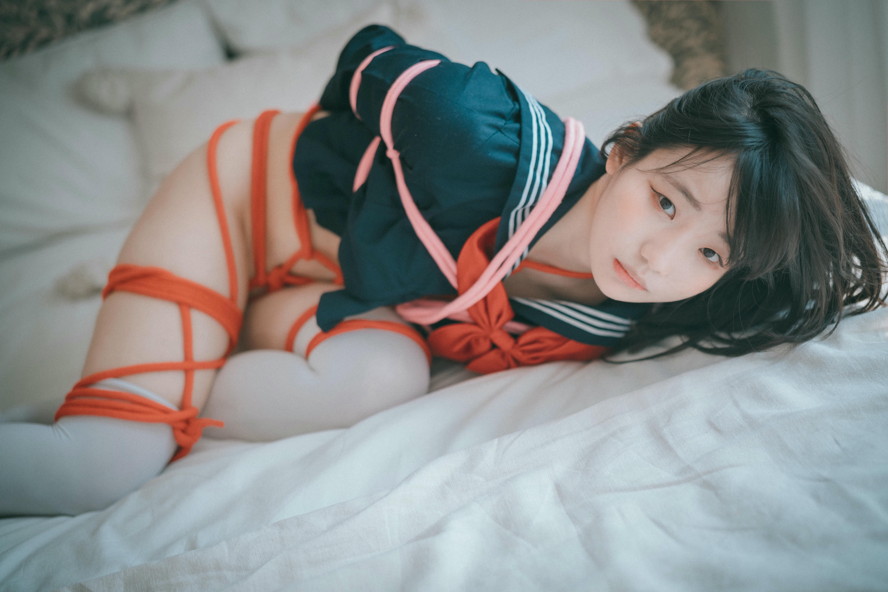 韩国美女-DJAWA Photo Vol.0255 Mimmi (밈미) Knotting Class #2 [66P-677MB]_第2集