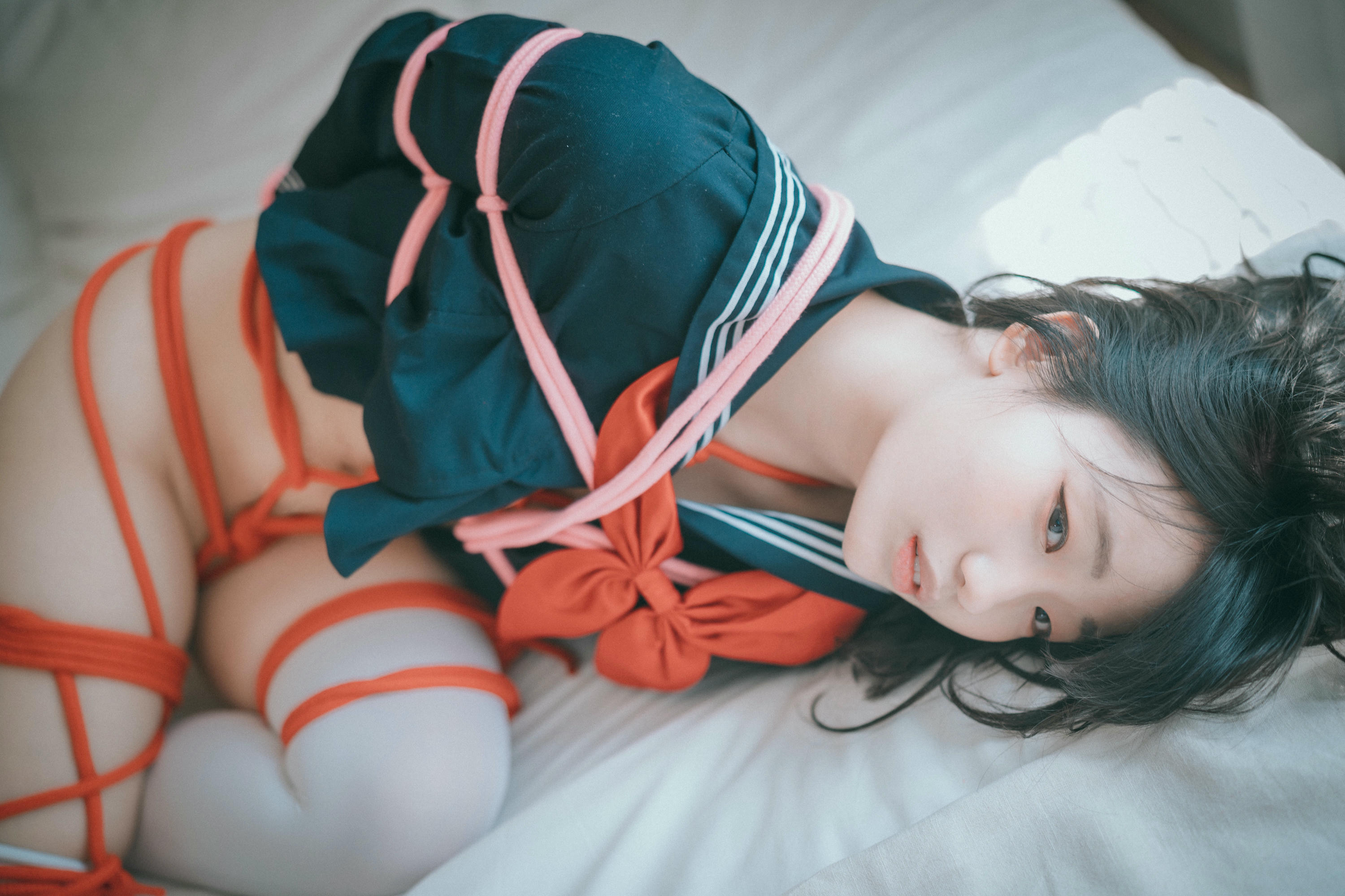 韩国美女-DJAWA Photo Vol.0255 Mimmi (밈미) Knotting Class #2 [66P-677MB]_第2集