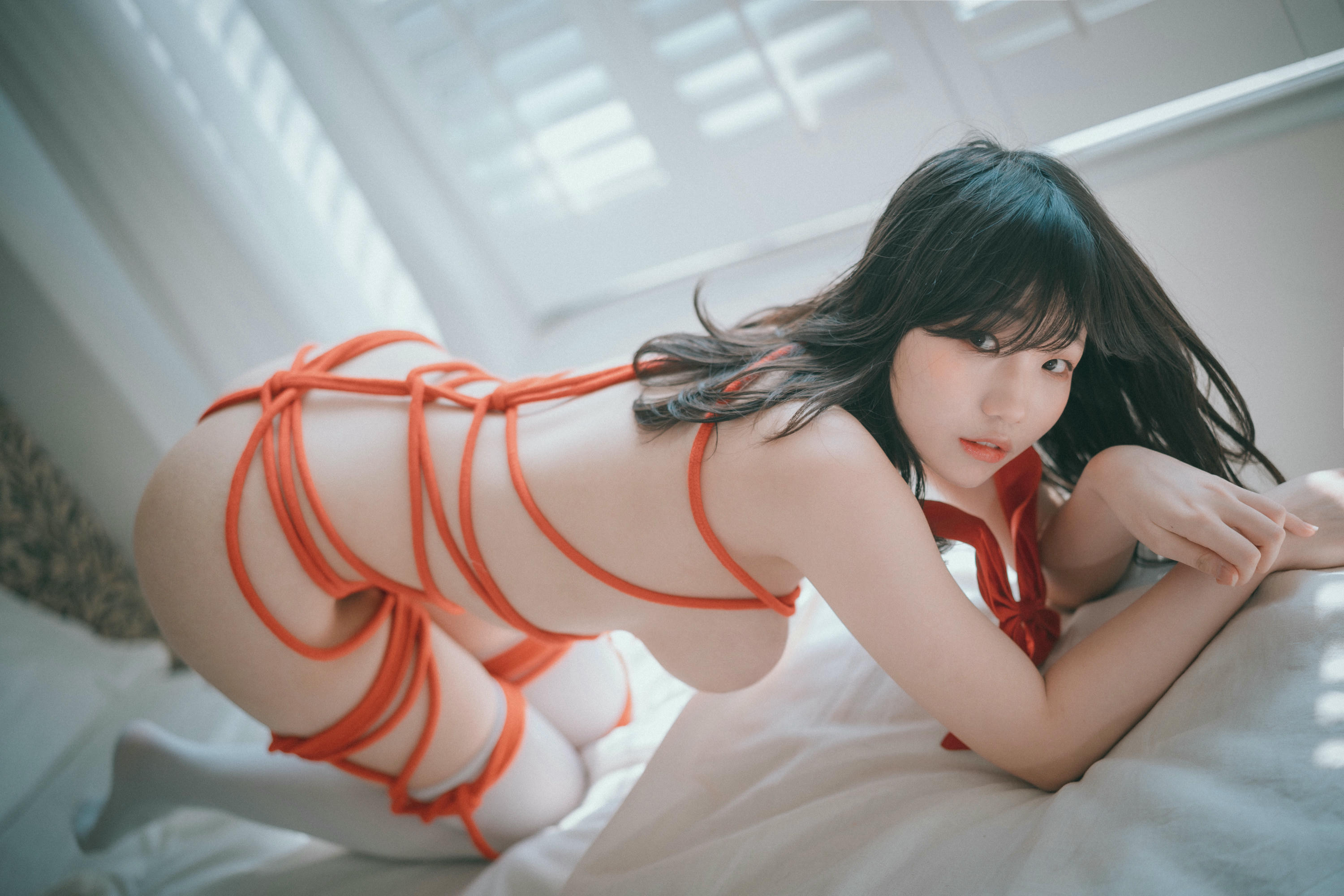韩国美女-DJAWA Photo Vol.0255 Mimmi (밈미) Knotting Class #2 [66P-677MB]_第2集