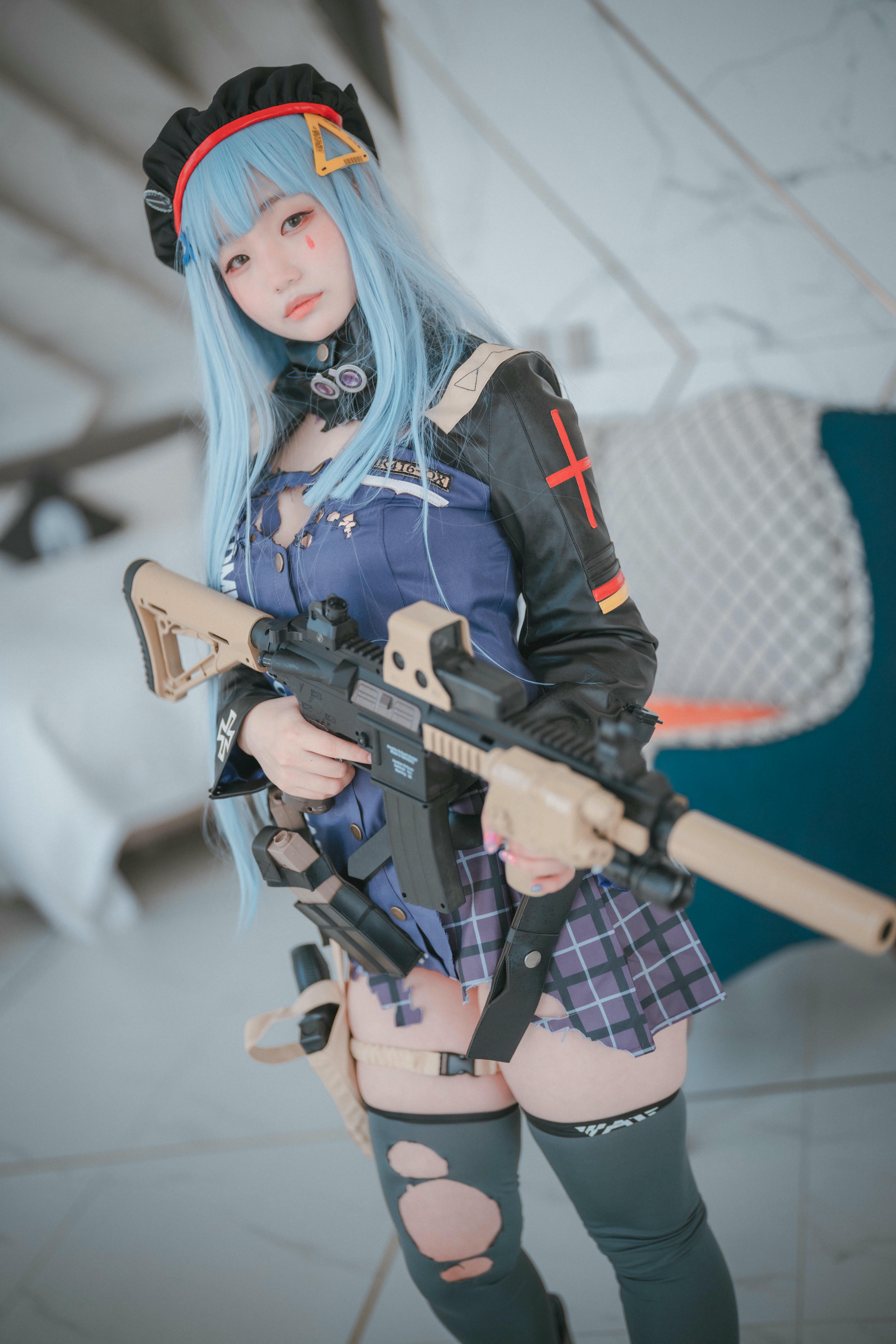 韩国美女-Mimmi NO.005 [DJAWA] Girls' Frontline HK416-Normal_第3集