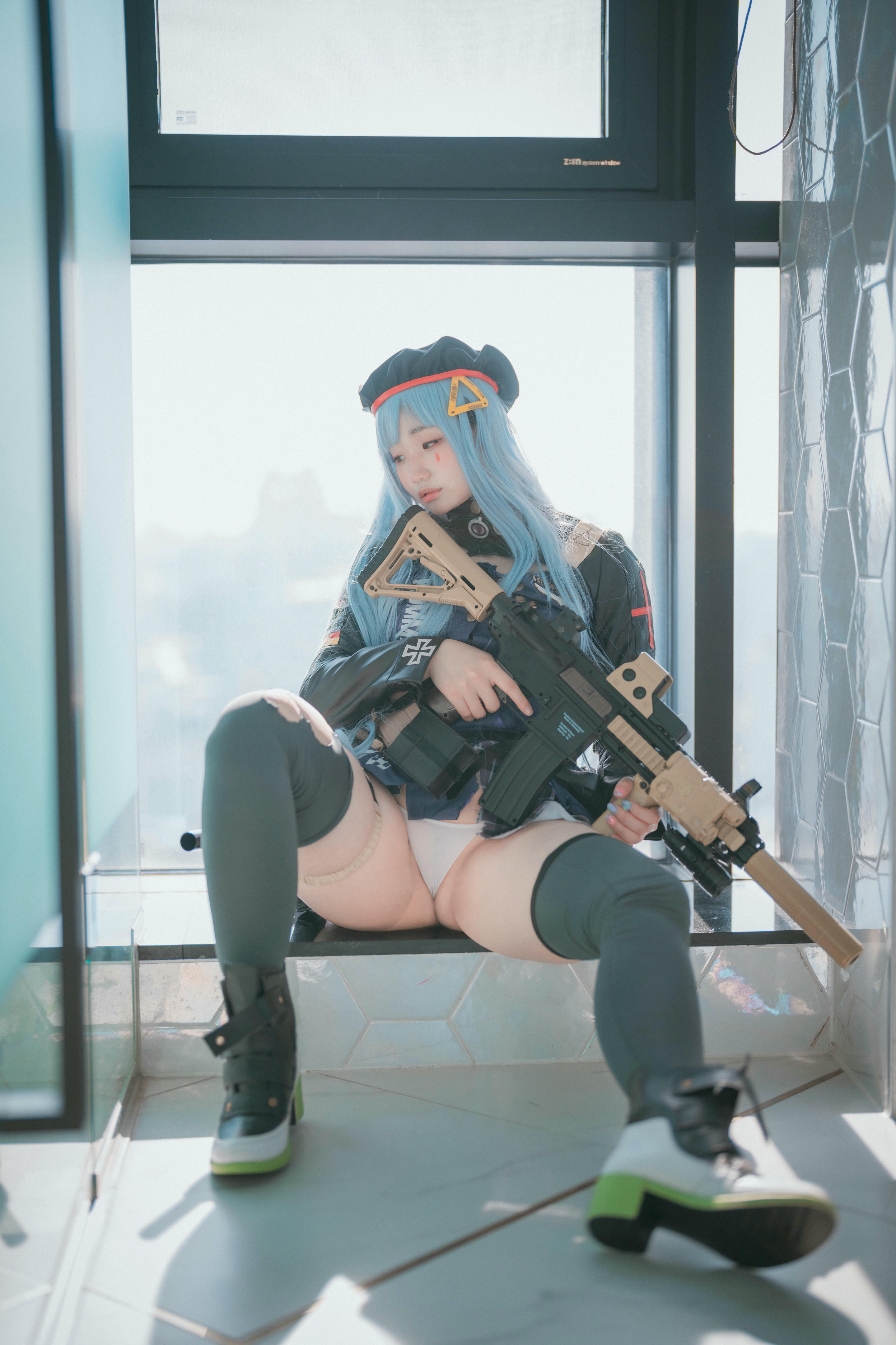 韩国美女-Mimmi NO.005 [DJAWA] Girls' Frontline HK416-Normal_第4集
