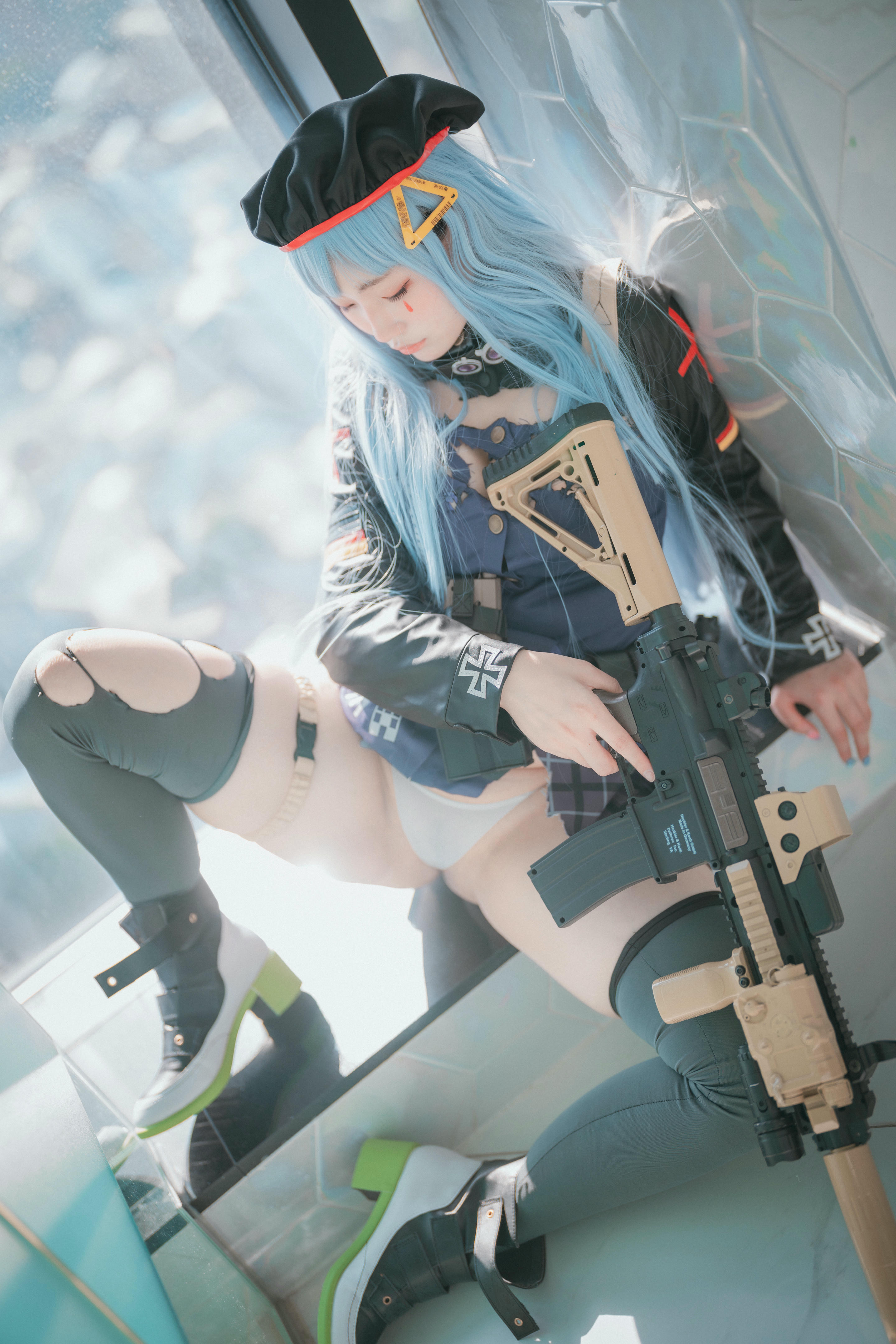 韩国美女-Mimmi NO.005 [DJAWA] Girls' Frontline HK416-Normal_第4集