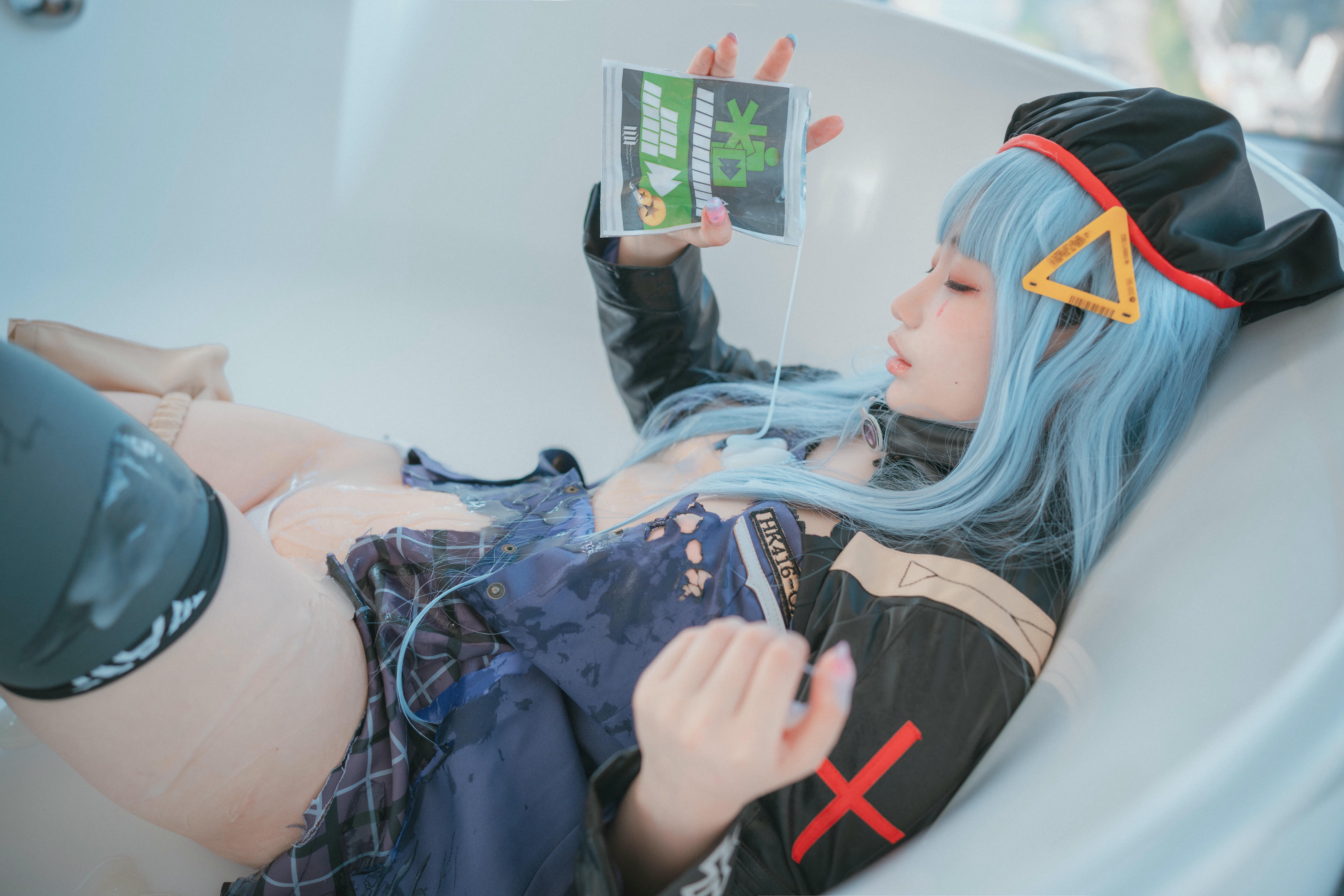 韩国美女-Mimmi NO.005 [DJAWA] Girls' Frontline HK416-Version-R_第8集