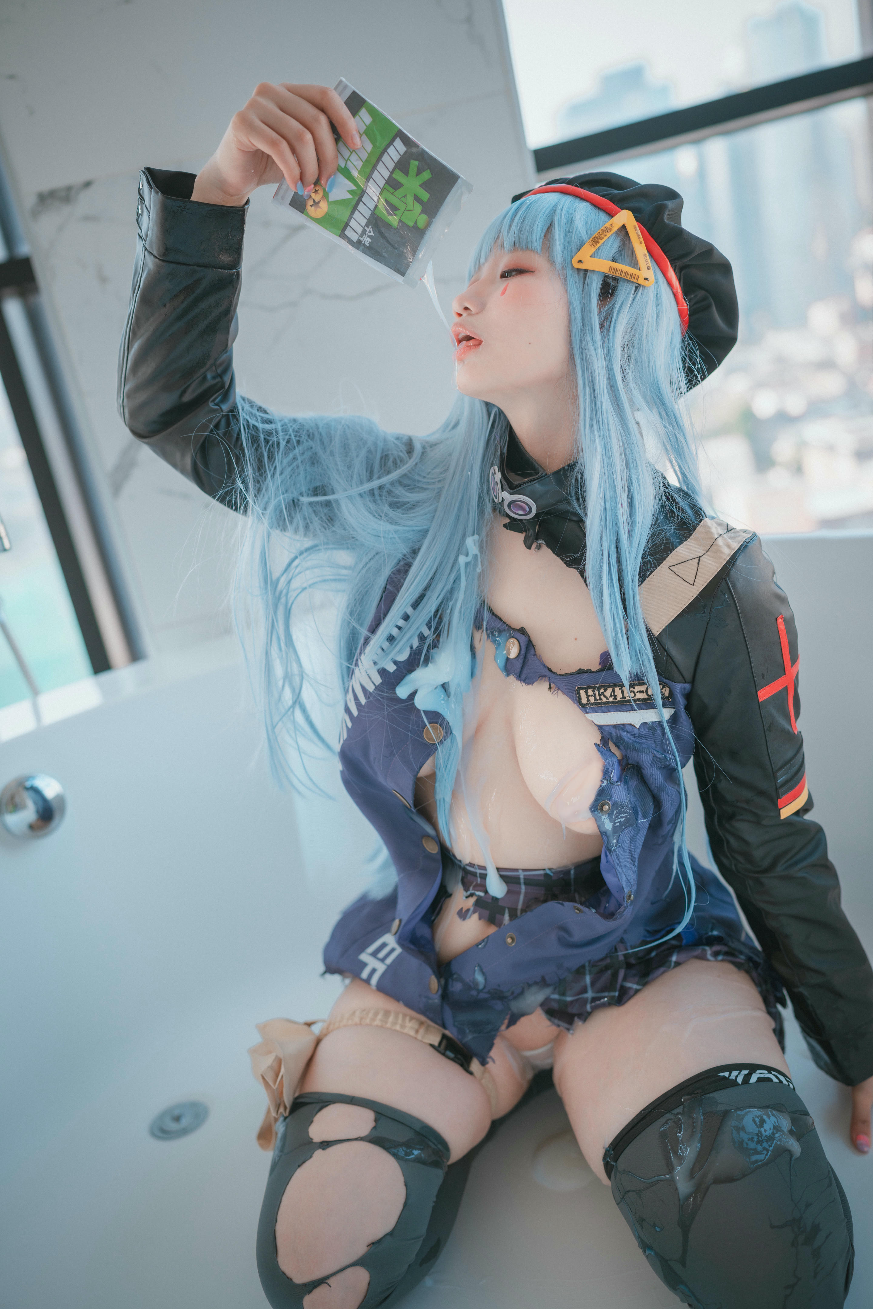 韩国美女-Mimmi NO.005 [DJAWA] Girls' Frontline HK416-Version-R_第1集