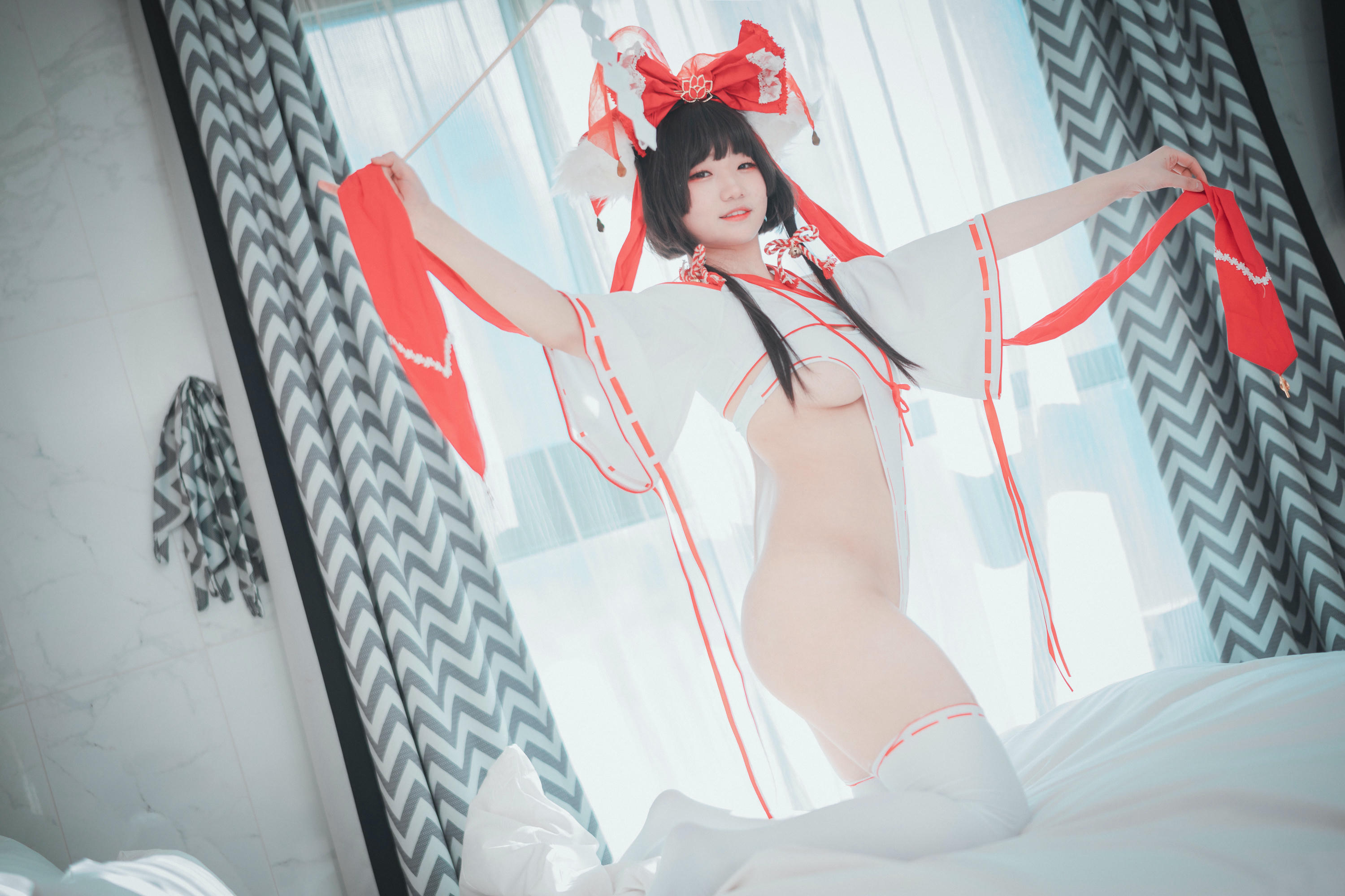 韩国美女-Mimmi NO.006 [DJAWA] Kitsune Miko (A ver)_第2集