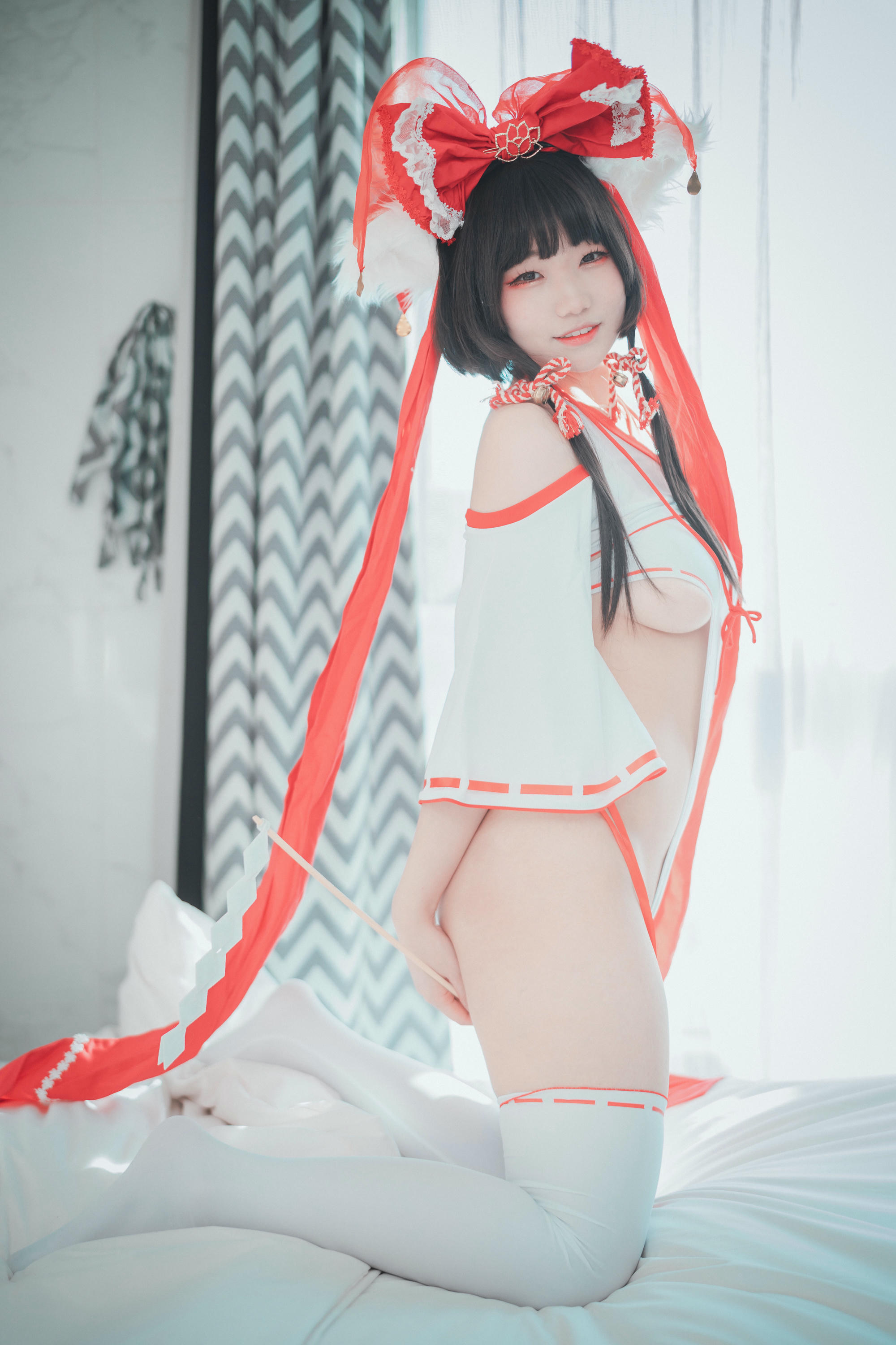 韩国美女-Mimmi NO.006 [DJAWA] Kitsune Miko (A ver)_第2集