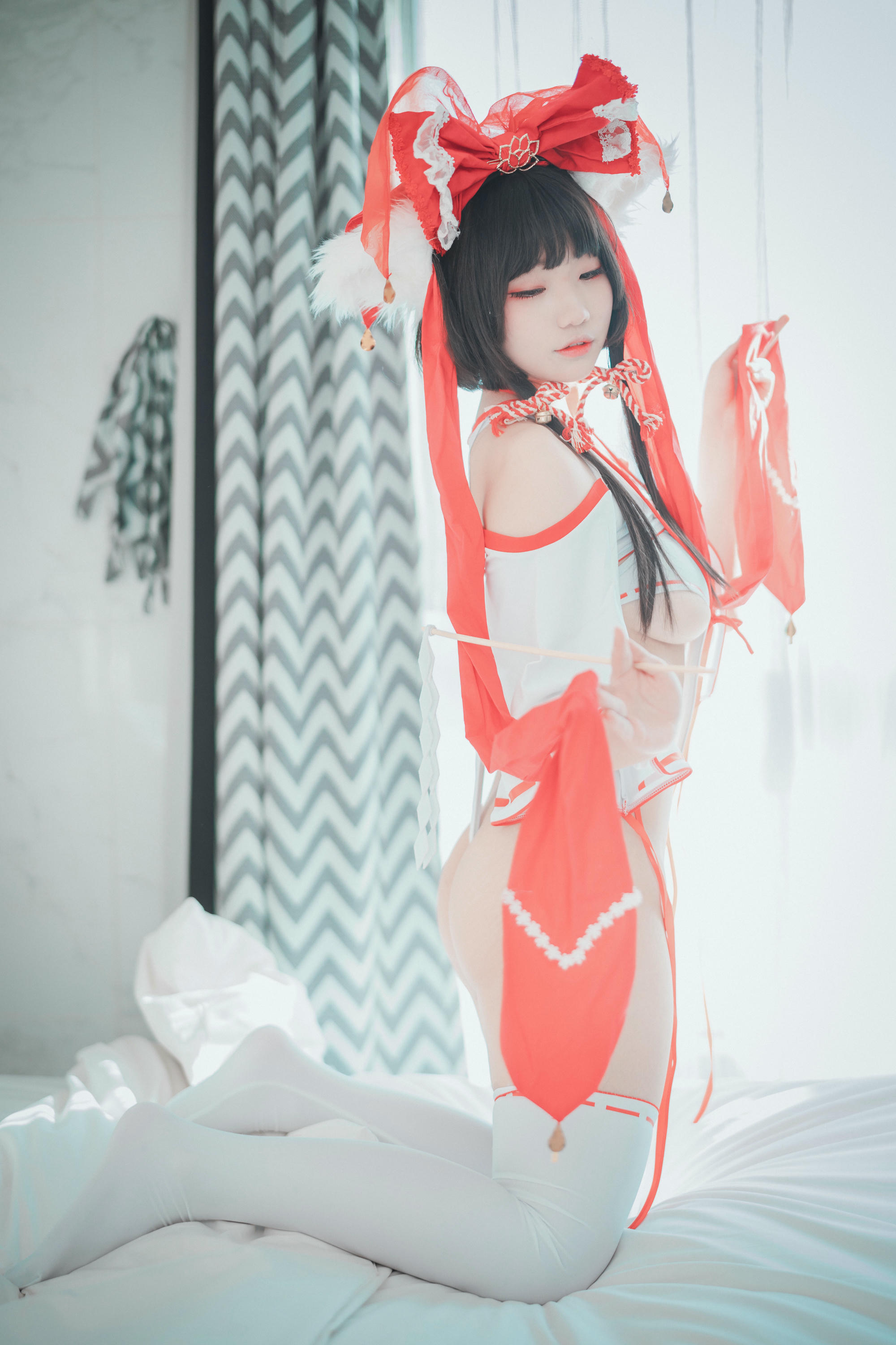 韩国美女-Mimmi NO.006 [DJAWA] Kitsune Miko (A ver)_第2集