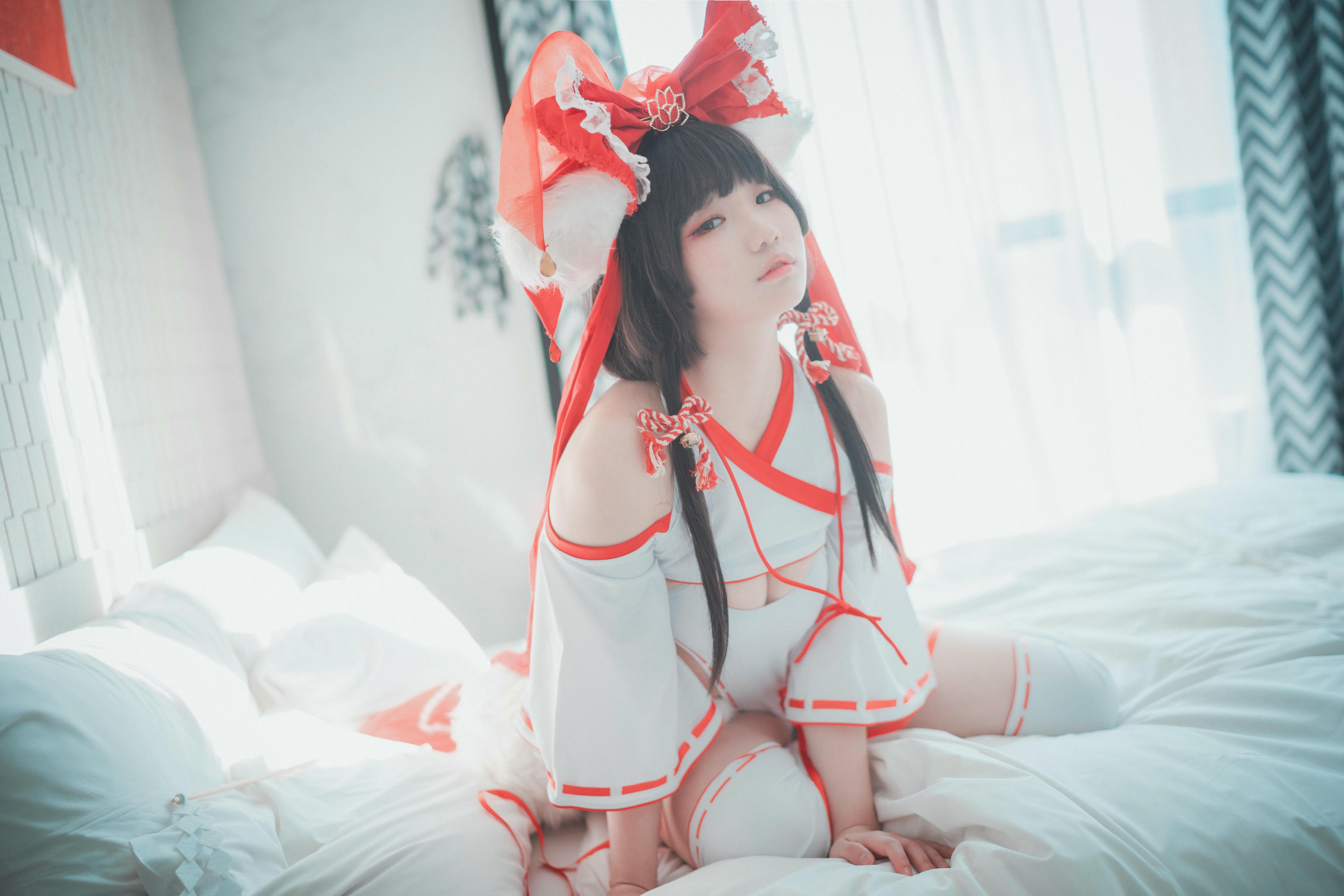 韩国美女-Mimmi NO.006 [DJAWA] Kitsune Miko (A ver)_第2集