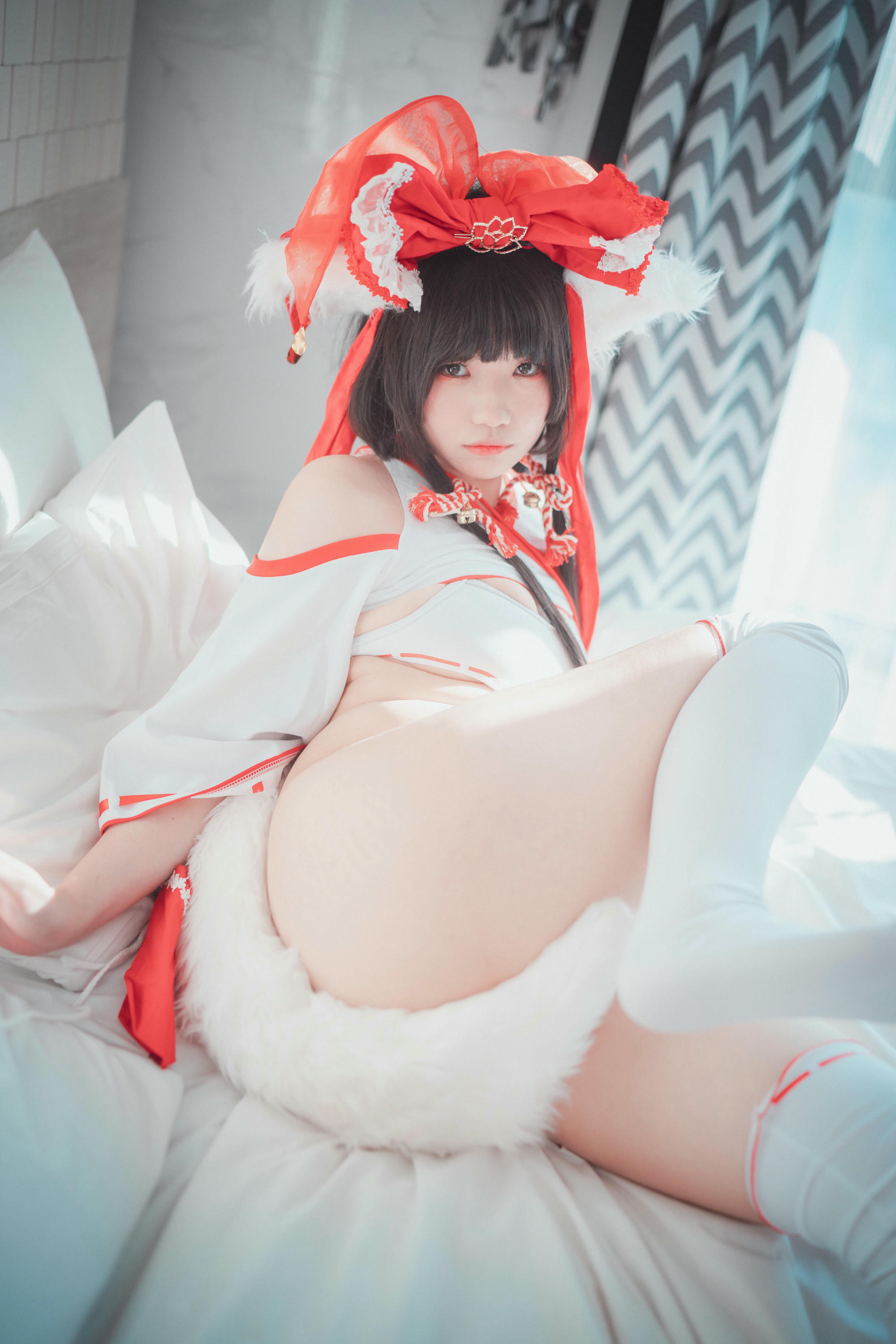韩国美女-Mimmi NO.006 [DJAWA] Kitsune Miko (A ver)_第4集