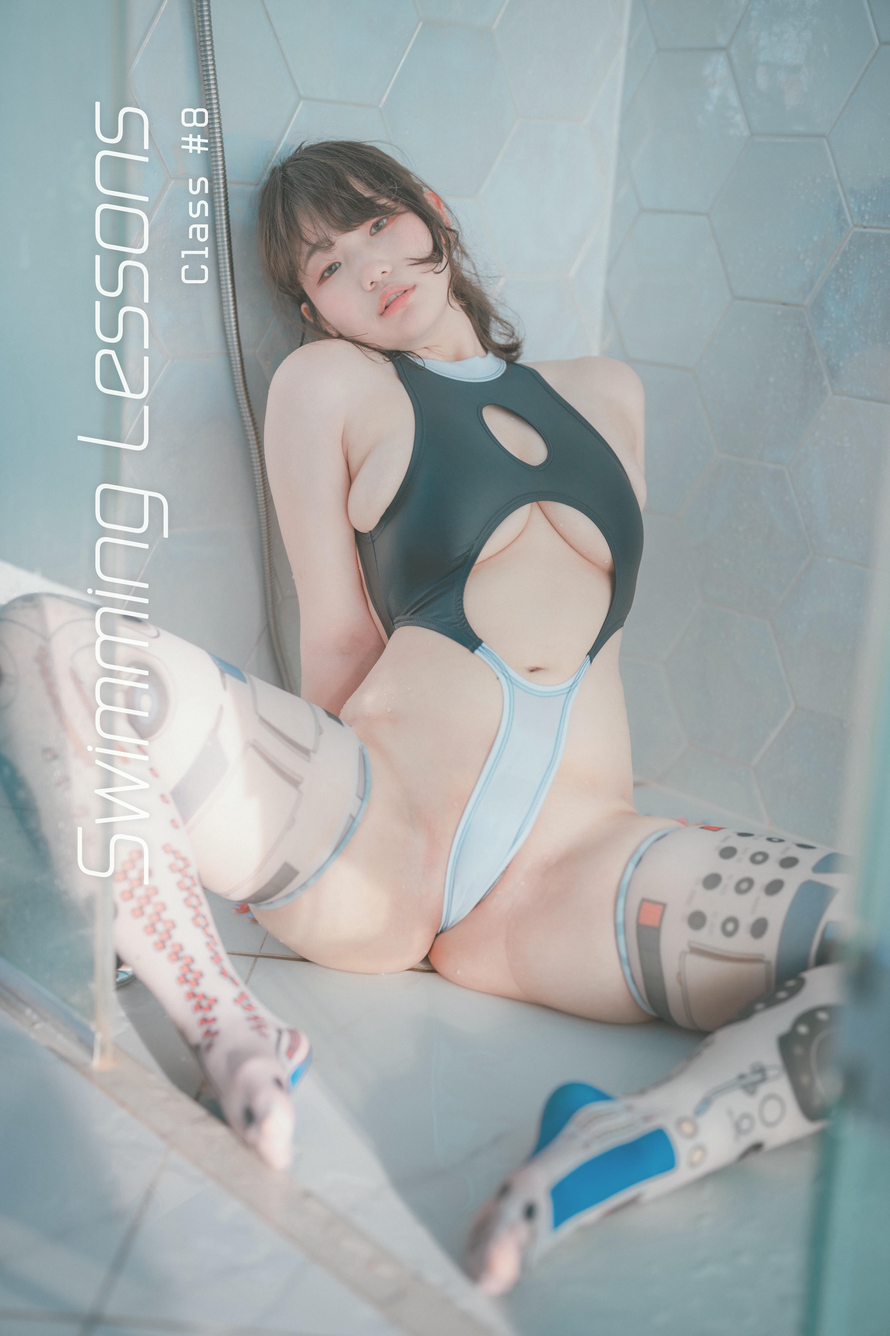 韩国美女-Mimmi NO.013 [DJAWA] Swimming Lessons #8-Normal_第5集