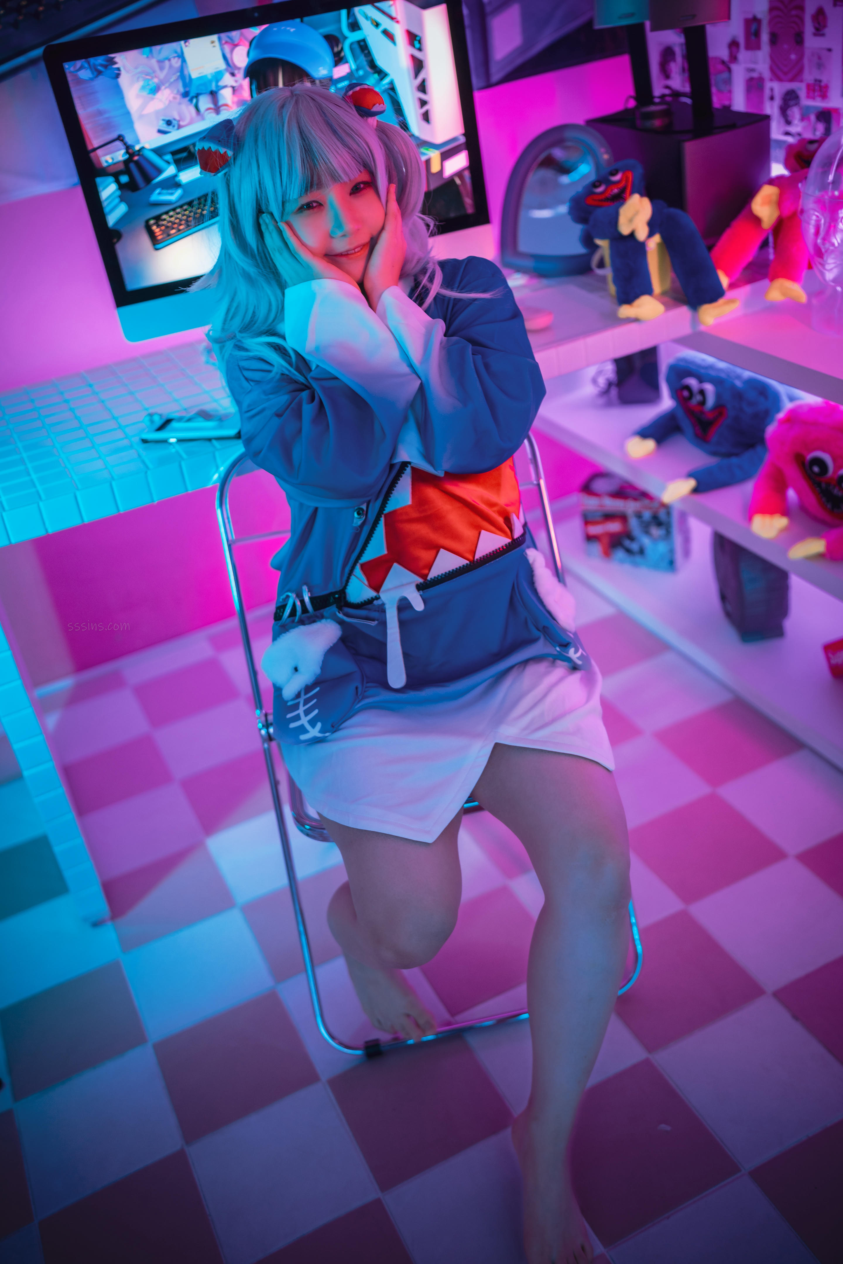 韩国美女-Mimmi NO.028 DJAWA Photo Your Fishe Gawr Gura [119P／2.64GB]_第2集