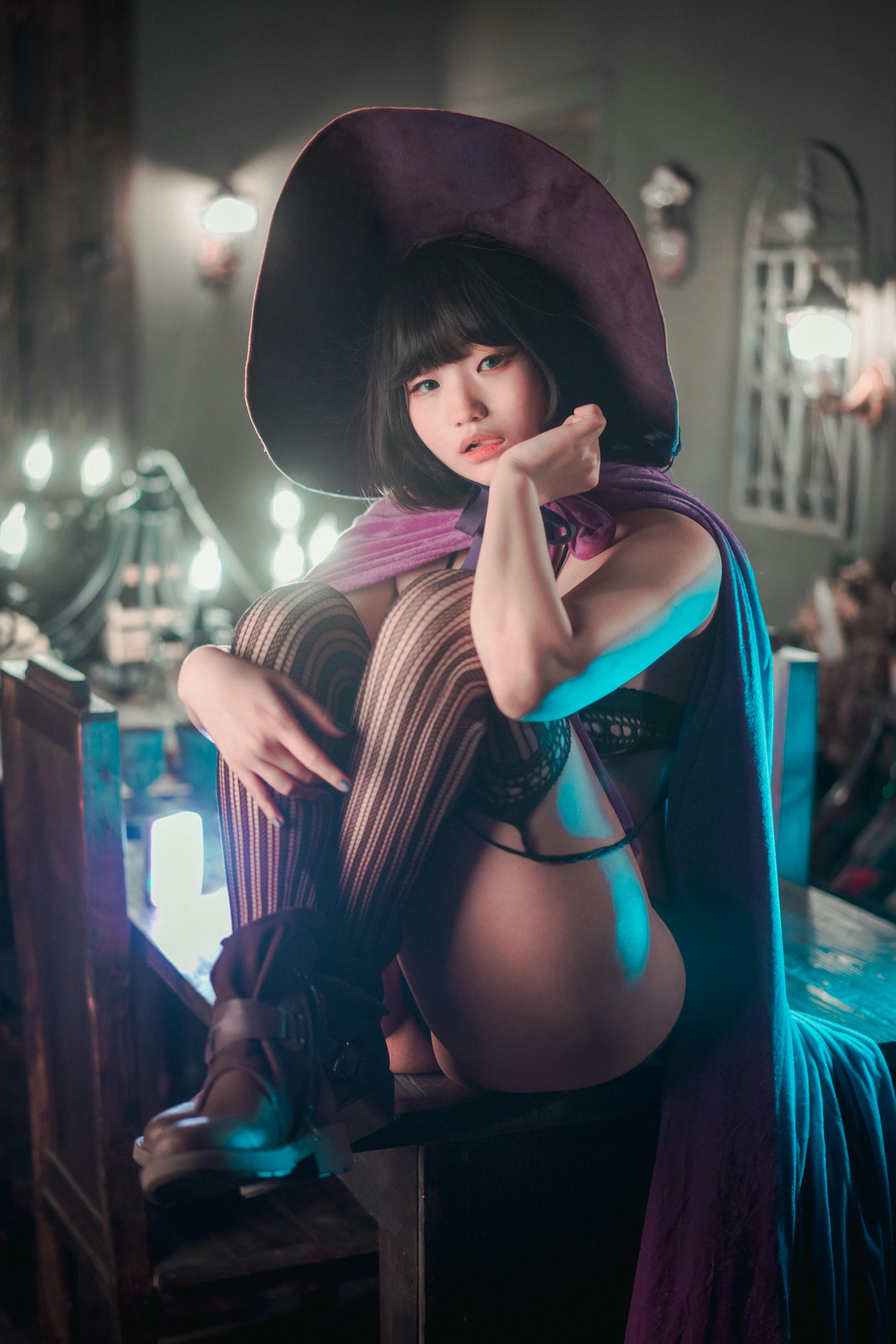 韩国美女-DJAWA Photo Vol.0123 - Mimmi Witch's Witchcraft [151P 1.5GB]-Witch_Girl_第1集