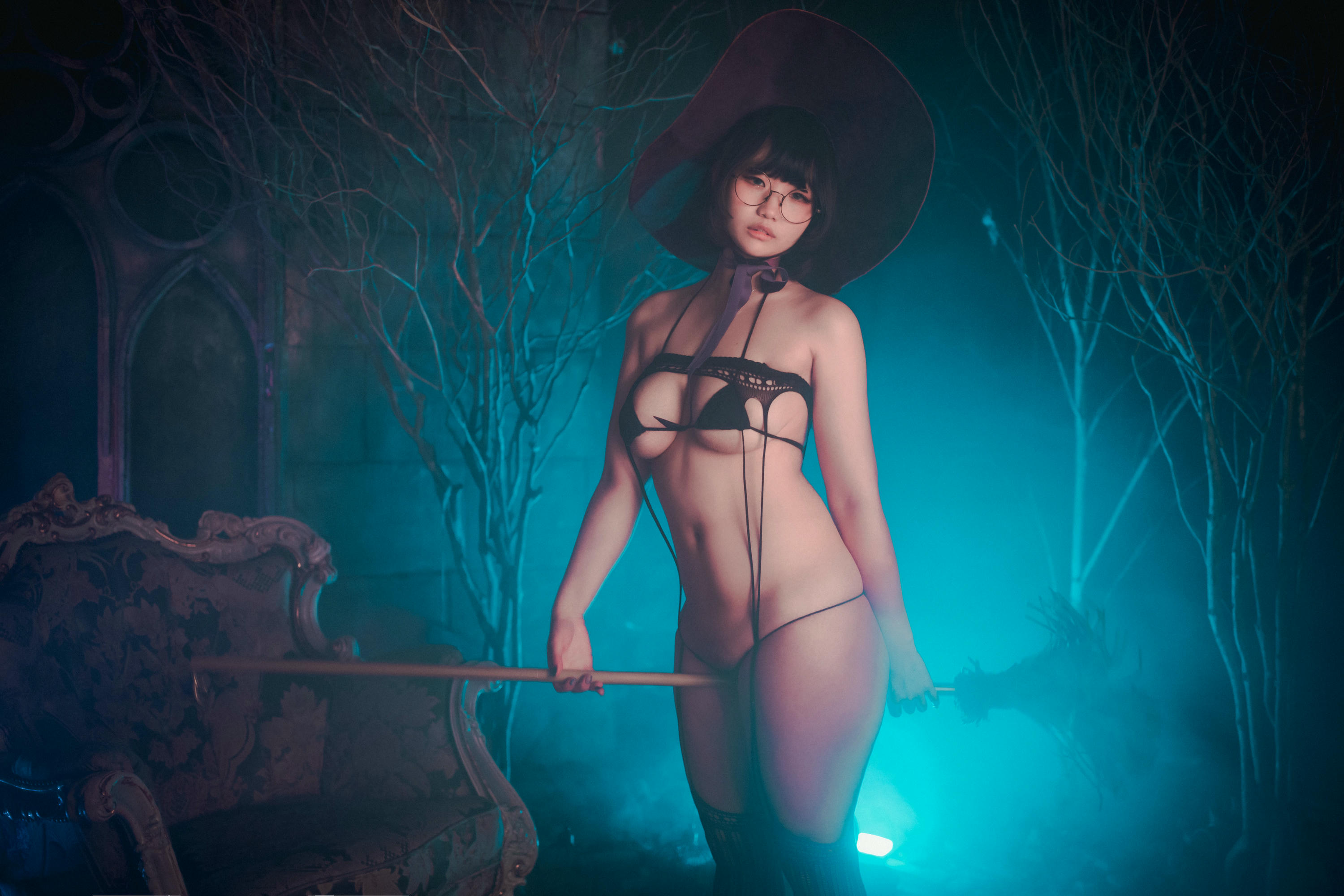 韩国美女-DJAWA Photo Vol.0123 - Mimmi Witch's Witchcraft [151P 1.5GB]-Witch_Girl_第3集