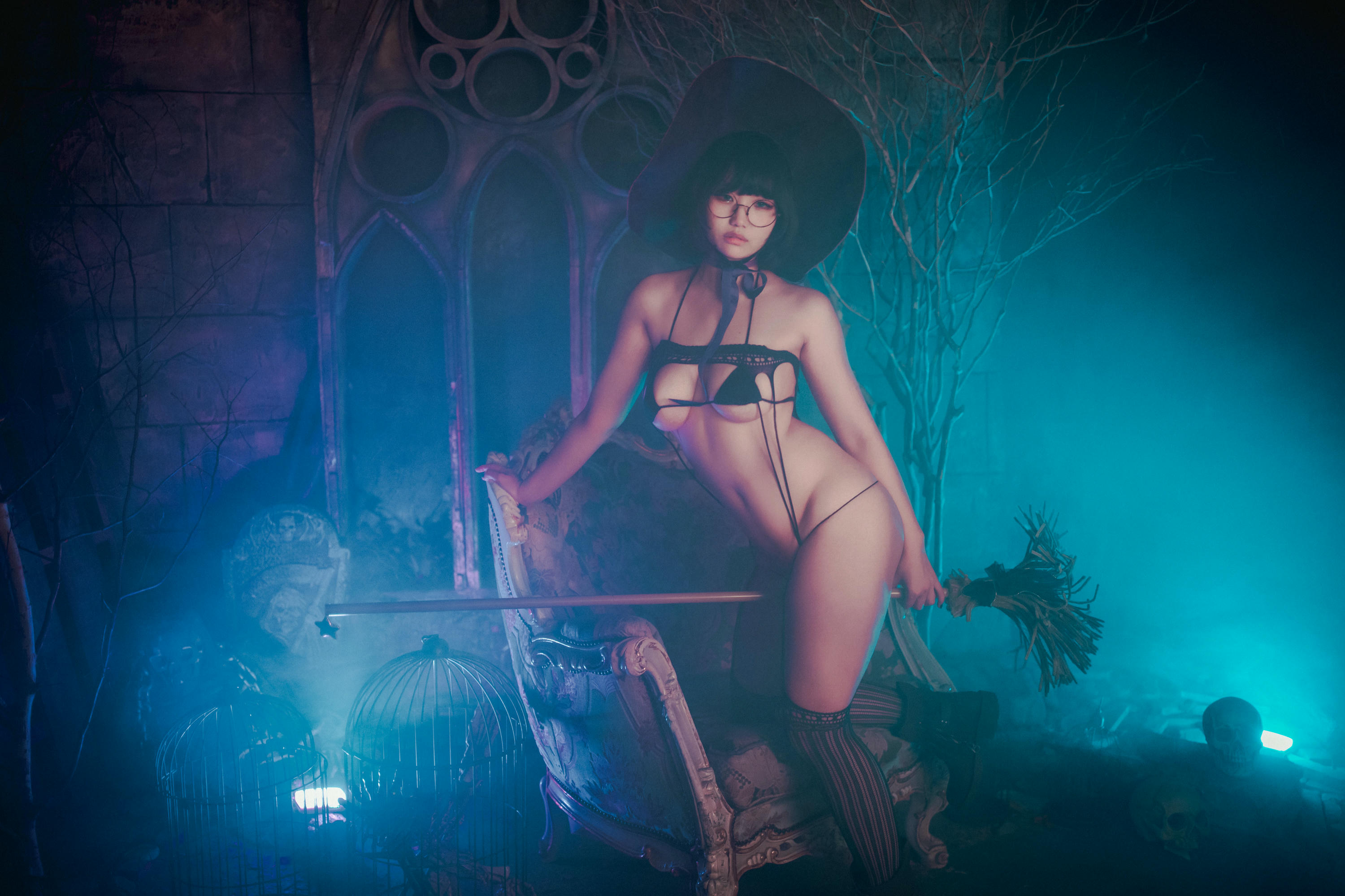 韩国美女-DJAWA Photo Vol.0123 - Mimmi Witch's Witchcraft [151P 1.5GB]-Witch_Girl_第3集