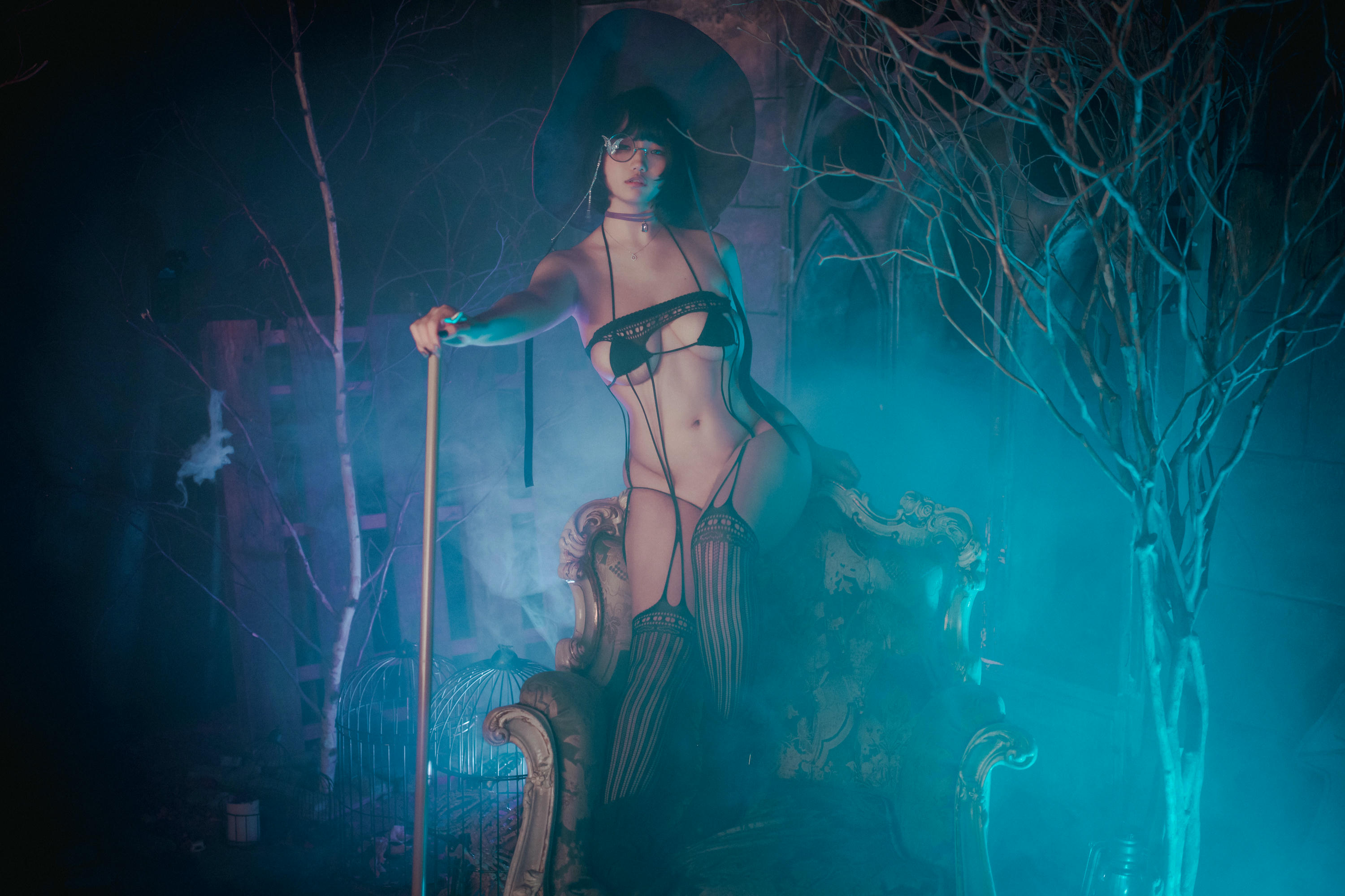 韩国美女-DJAWA Photo Vol.0123 - Mimmi Witch's Witchcraft [151P 1.5GB]-Witch_Girl_第4集