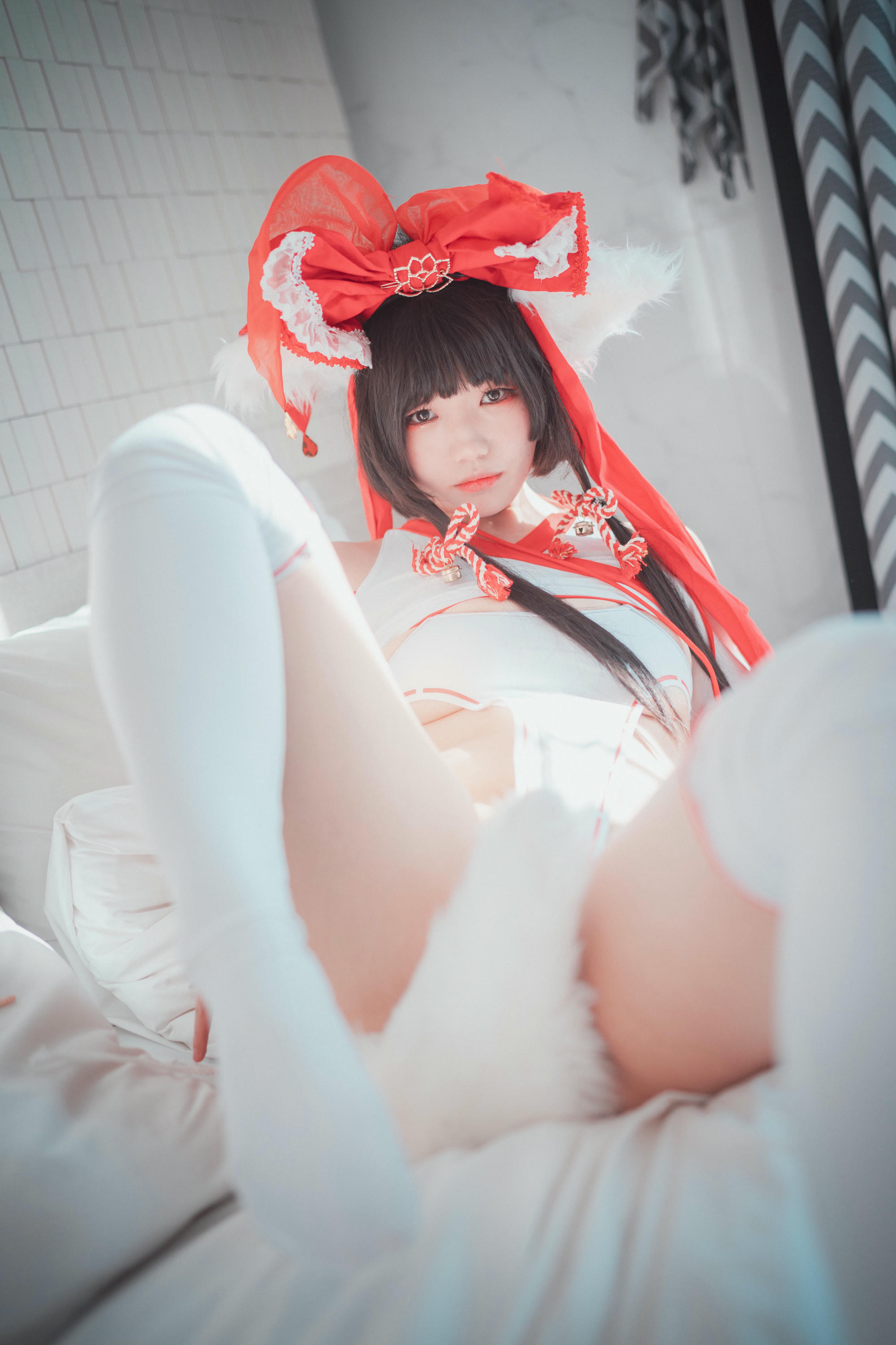 韩国美女-Mimmi NO.038 (밈미) DJAWA Photo Kitsune Miko Ver B[93P-807.4M]_第2集