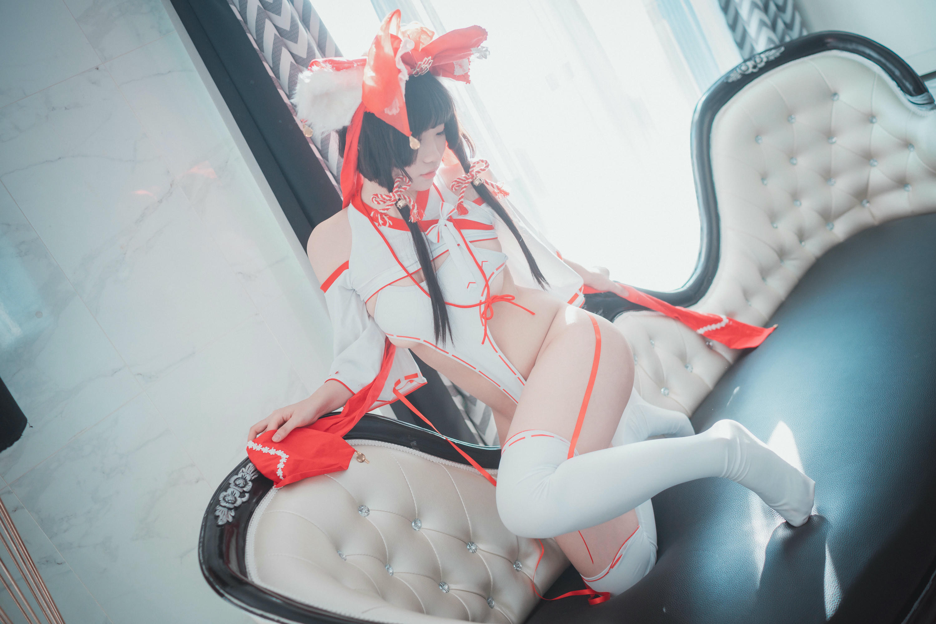 韩国美女-Mimmi NO.038 (밈미) DJAWA Photo Kitsune Miko Ver B[93P-807.4M]_第3集