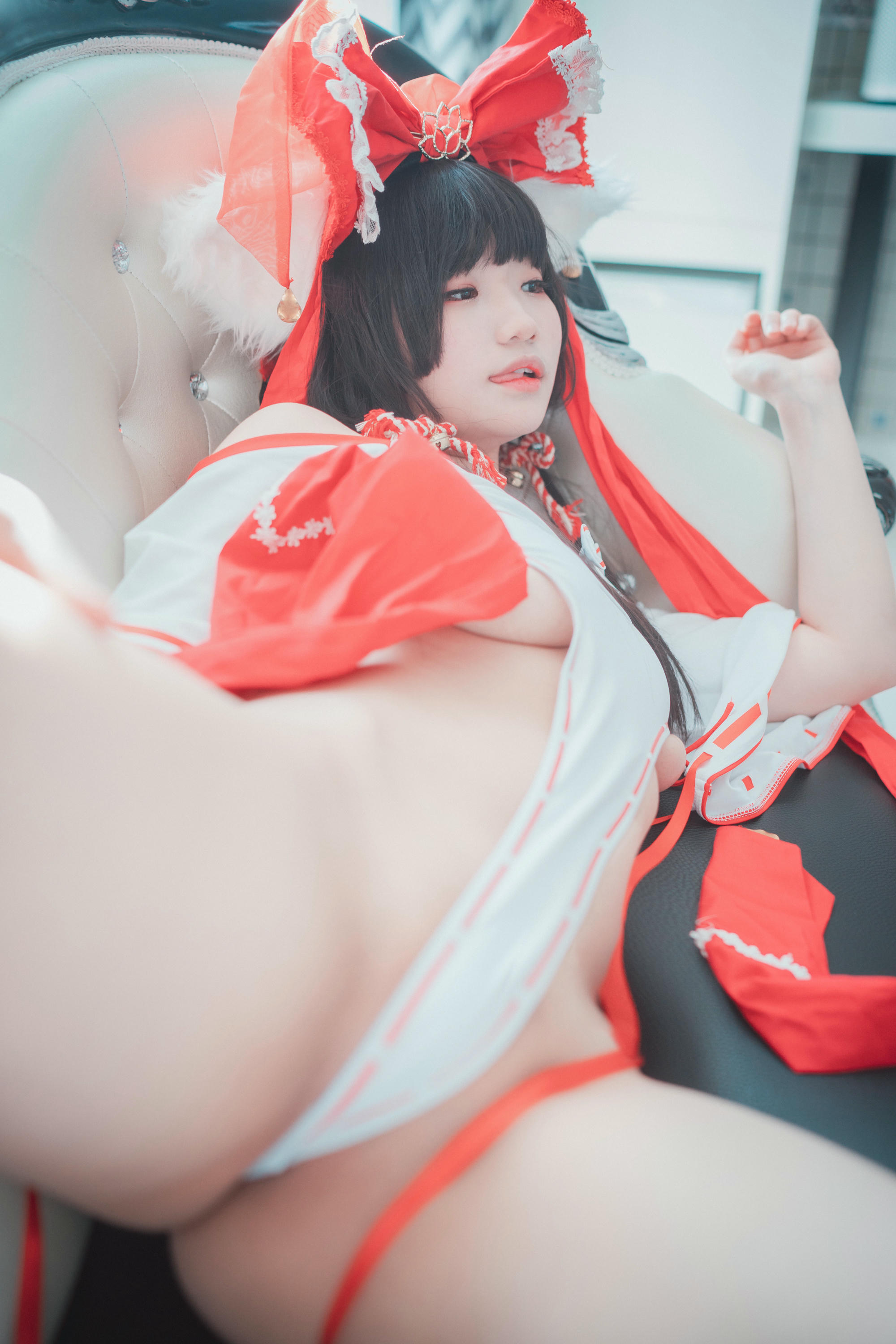 韩国美女-Mimmi NO.038 (밈미) DJAWA Photo Kitsune Miko Ver B[93P-807.4M]_第3集