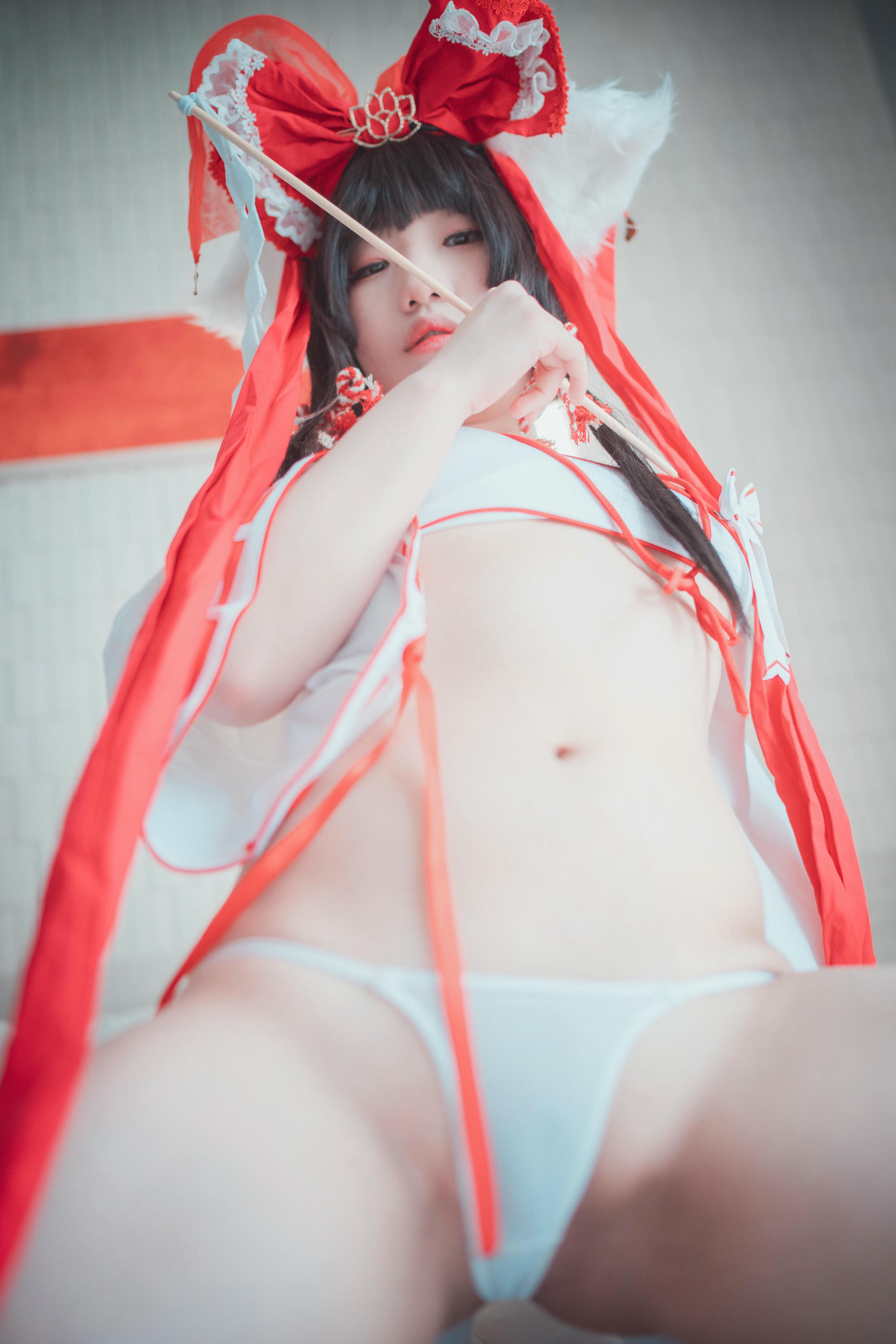 韩国美女-Mimmi NO.038 (밈미) DJAWA Photo Kitsune Miko Ver B[93P-807.4M]_第4集