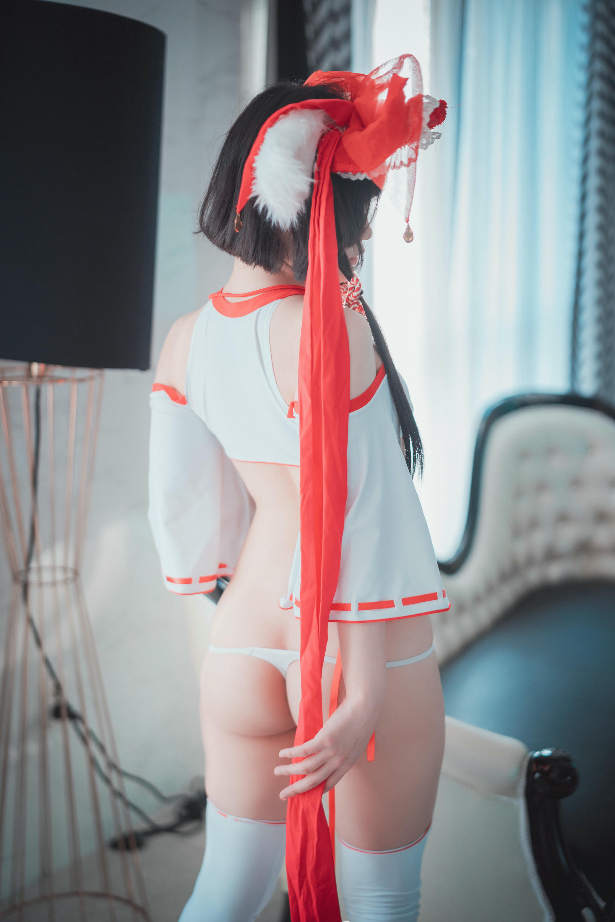 韩国美女-Mimmi NO.038 (밈미) DJAWA Photo Kitsune Miko Ver B[93P-807.4M]_第5集