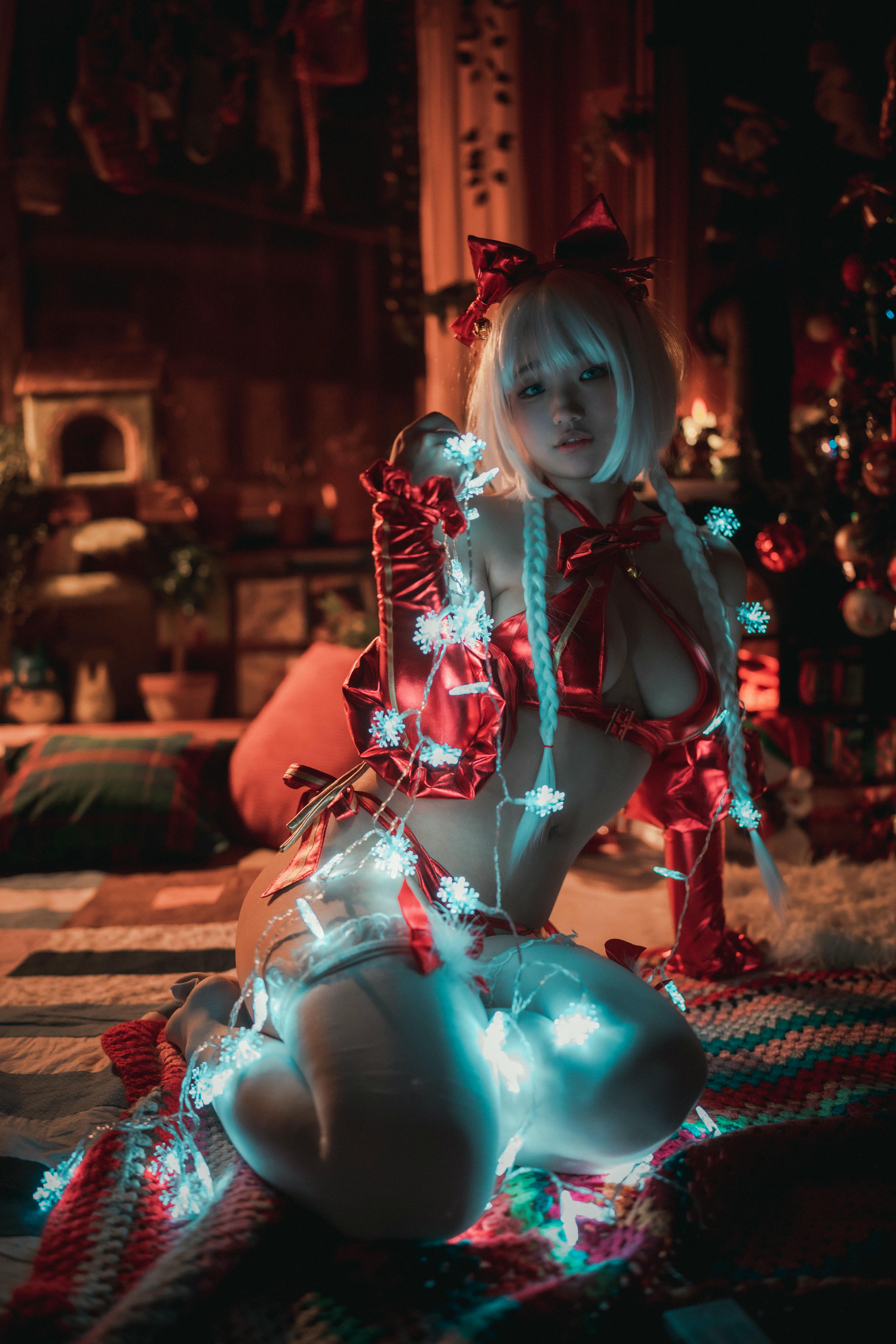 韩国美女-DJAWA Photo Vol.0186 - Mimmi (밈미) Christmas Special 2021[100P 2.3GB]-Normal_第3集